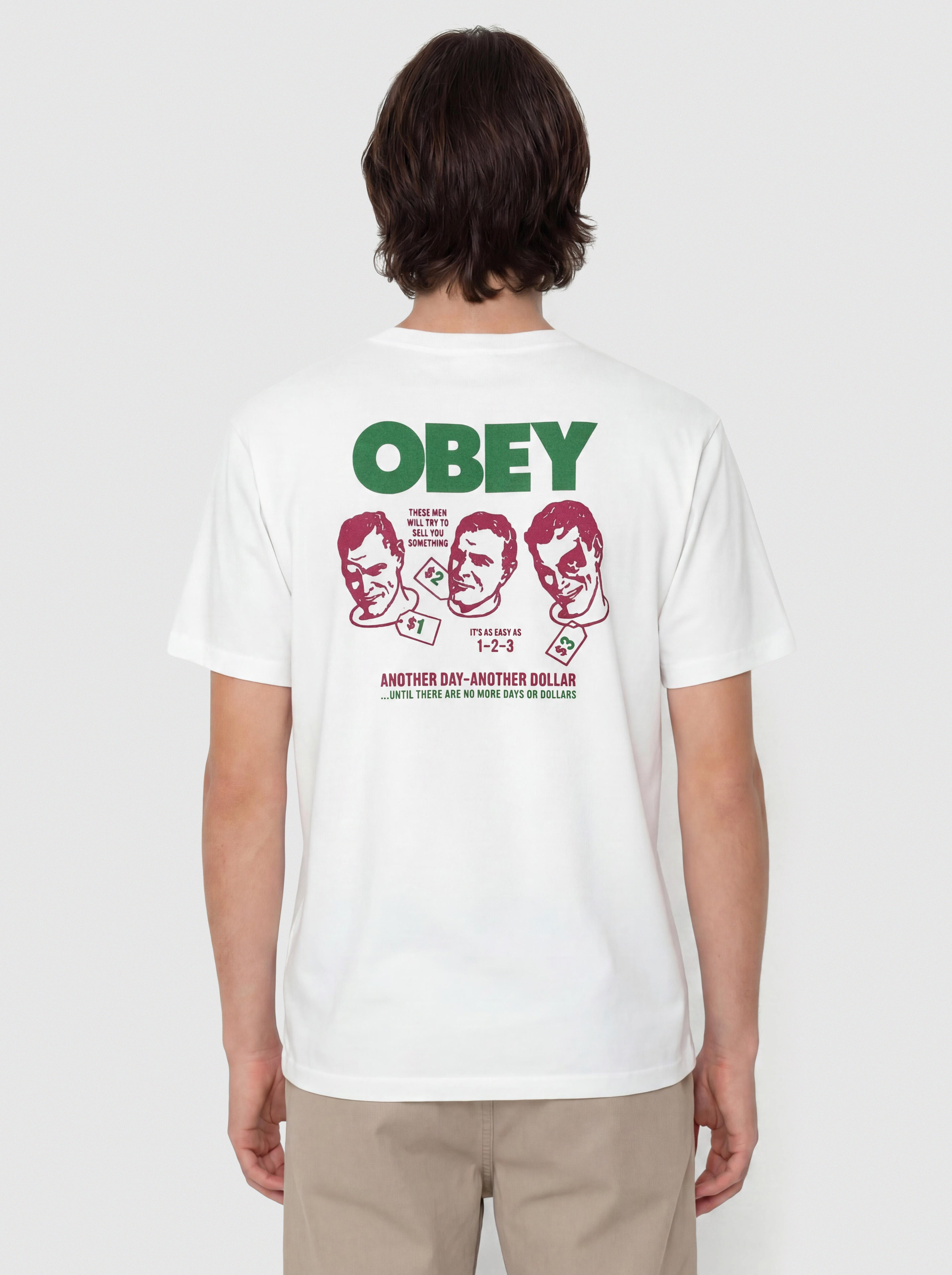 Футболка OBEY Another Dollar (white)