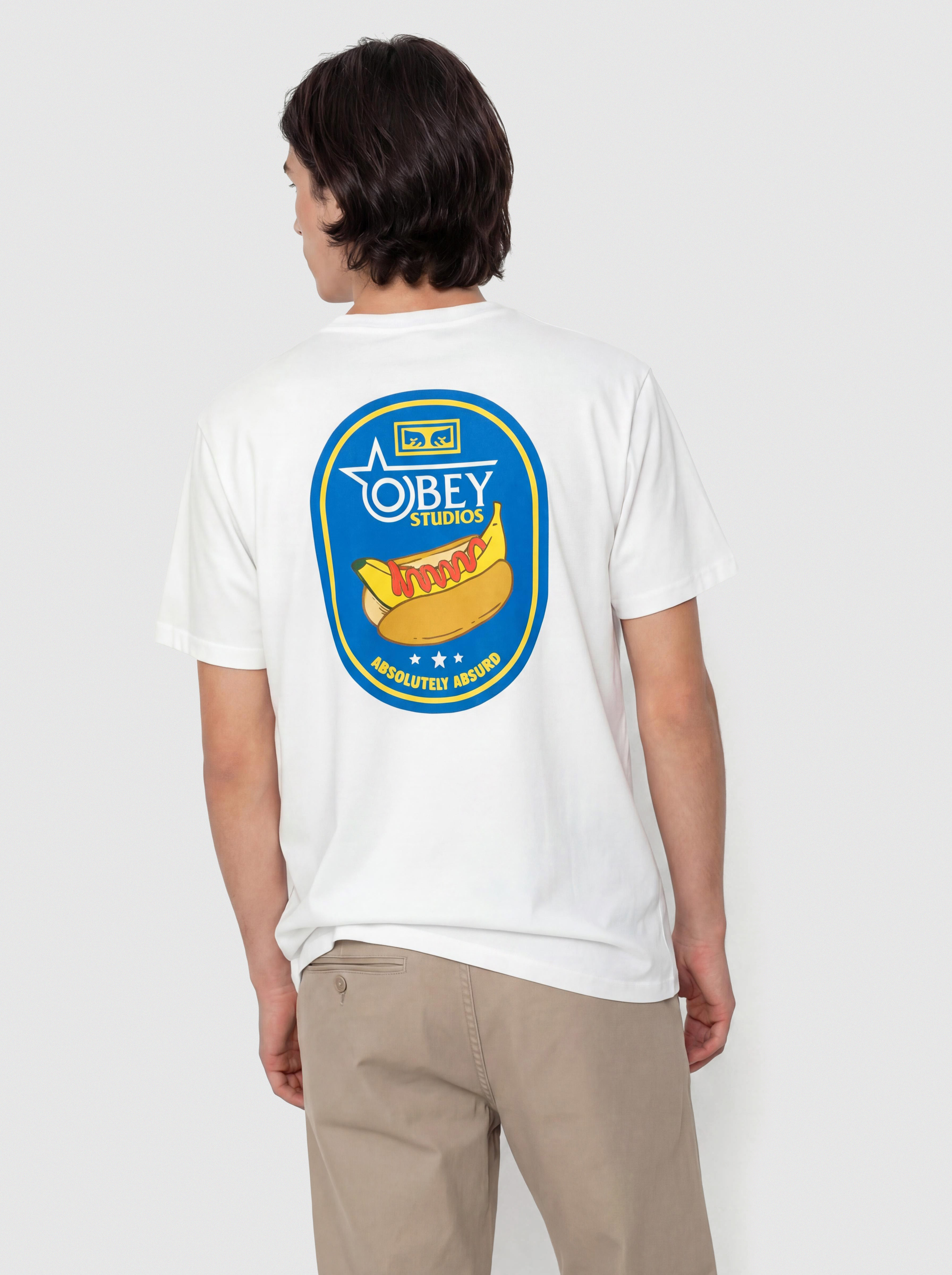 Футболка OBEY Absolutely Absurd (white)