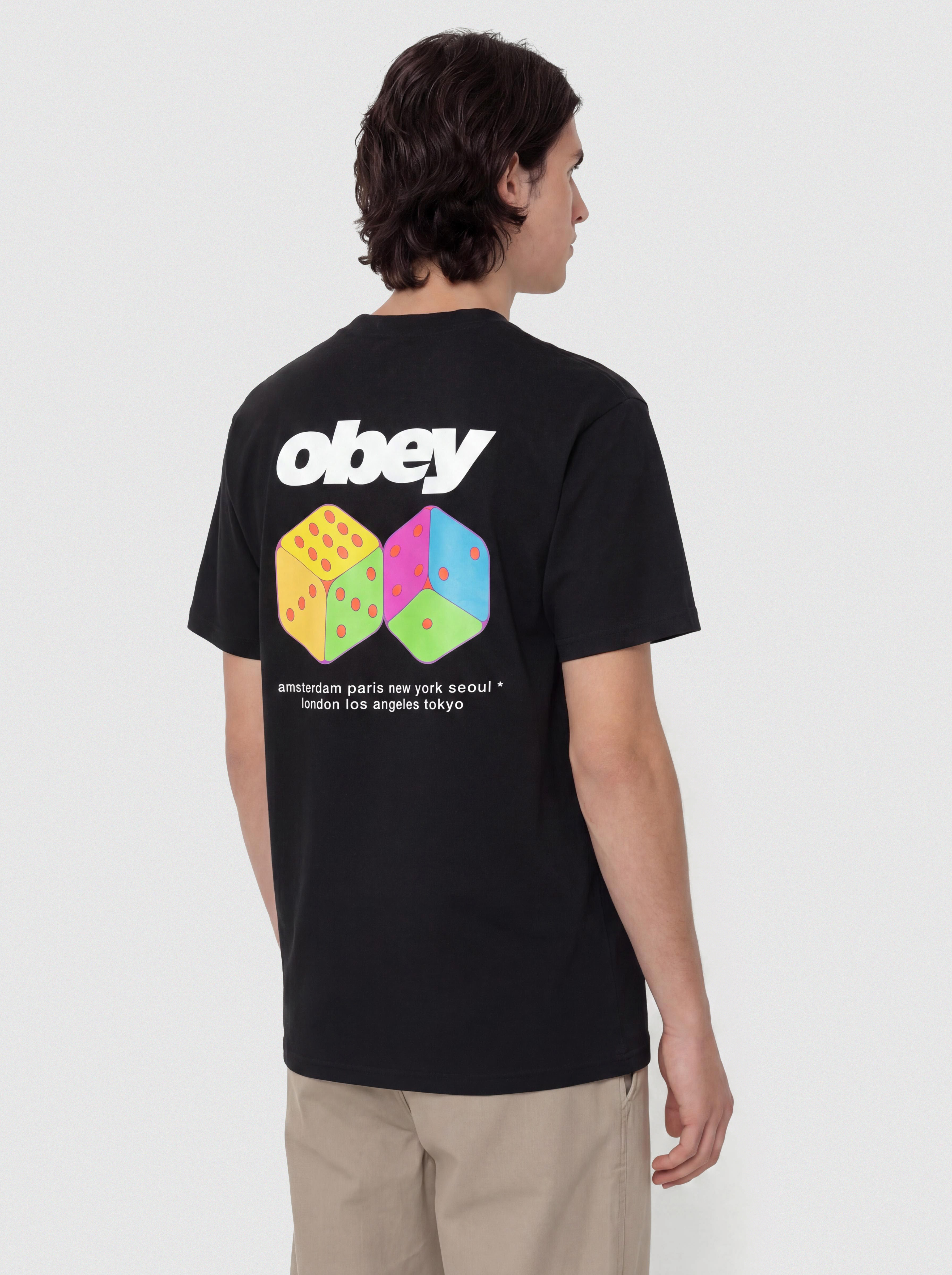 Футболка OBEY Dice (black)
