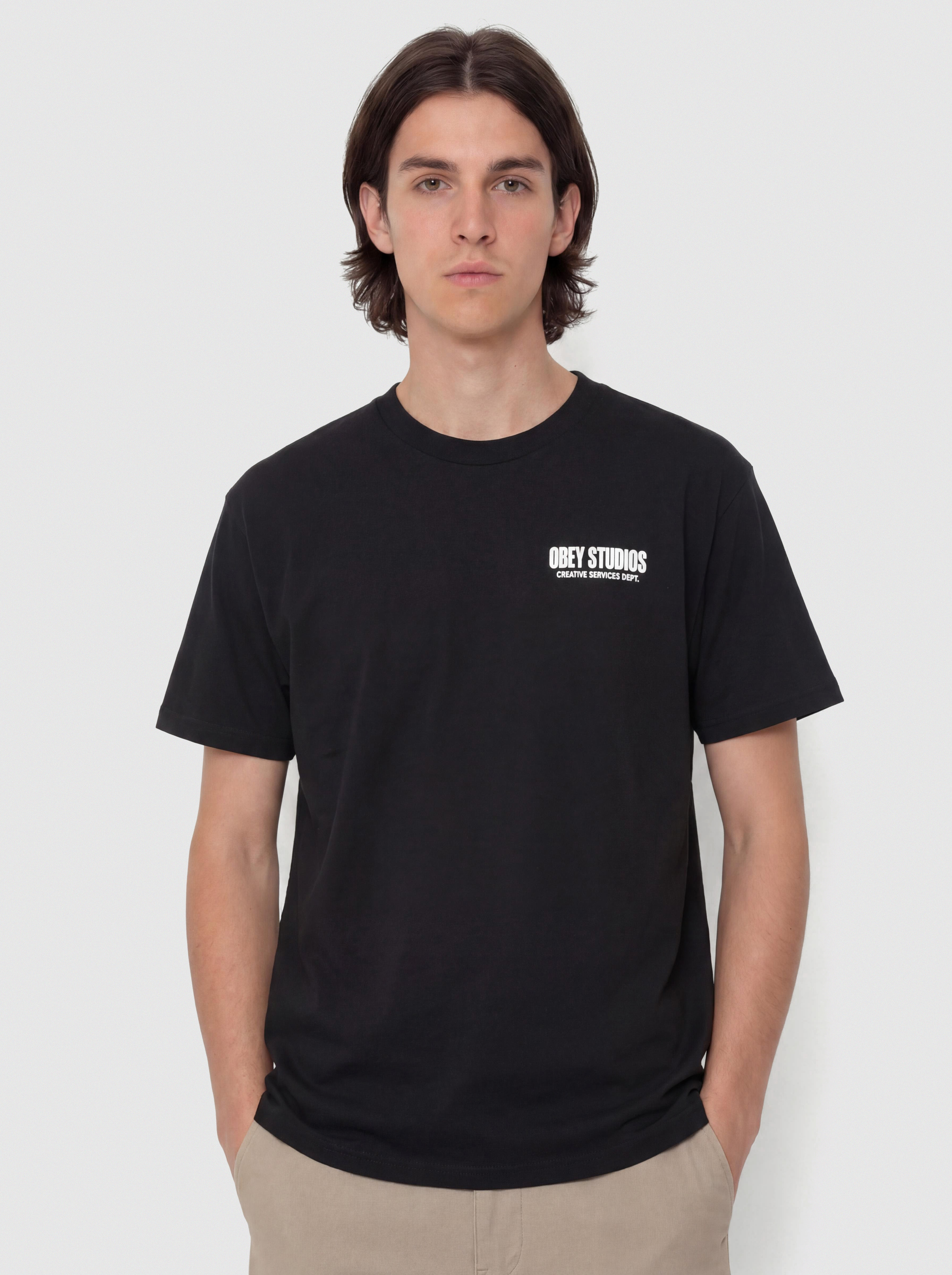 Футболка OBEY Creative Services Dept. (black)