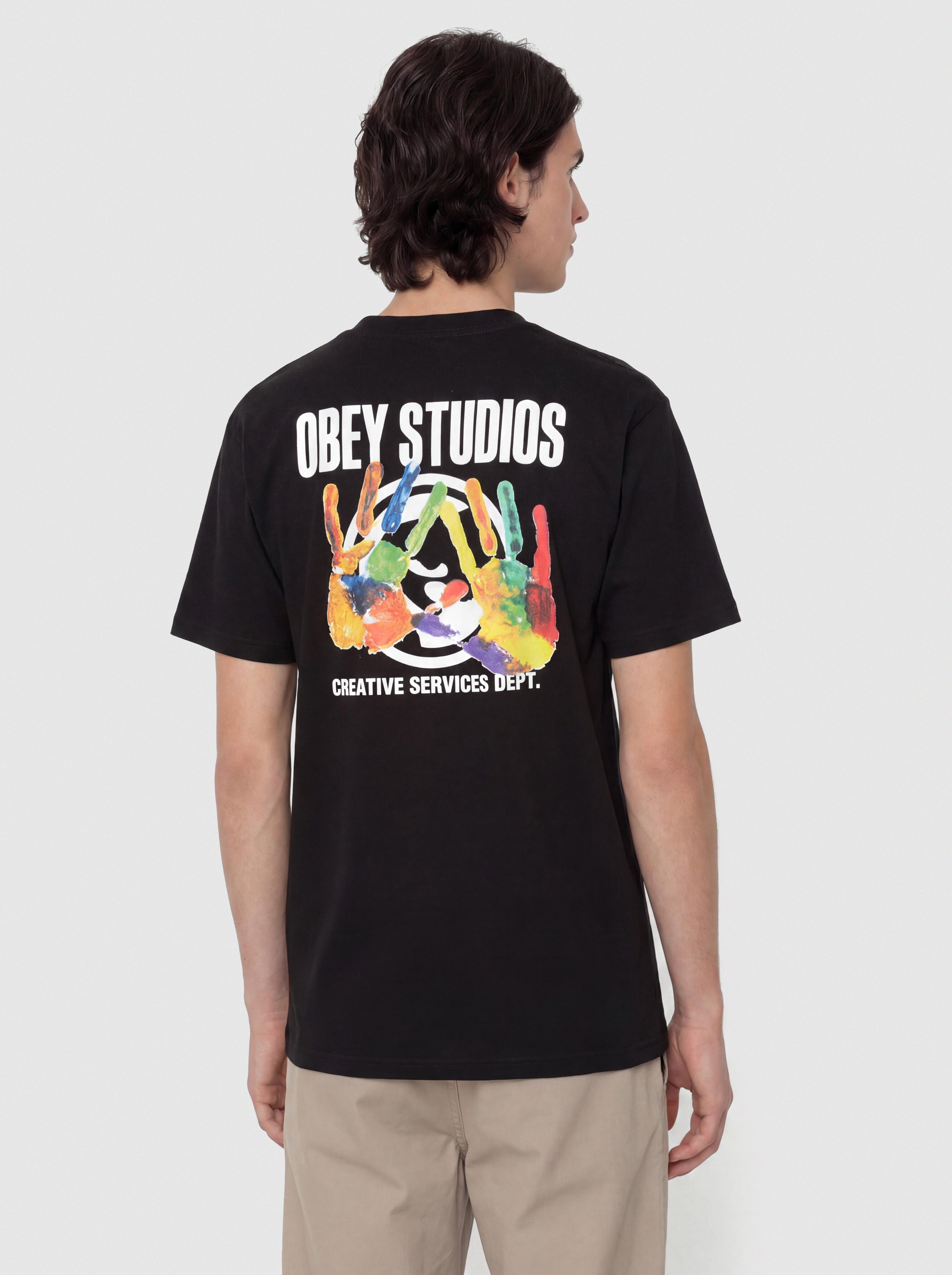 Футболка OBEY Creative Services Dept. (black)