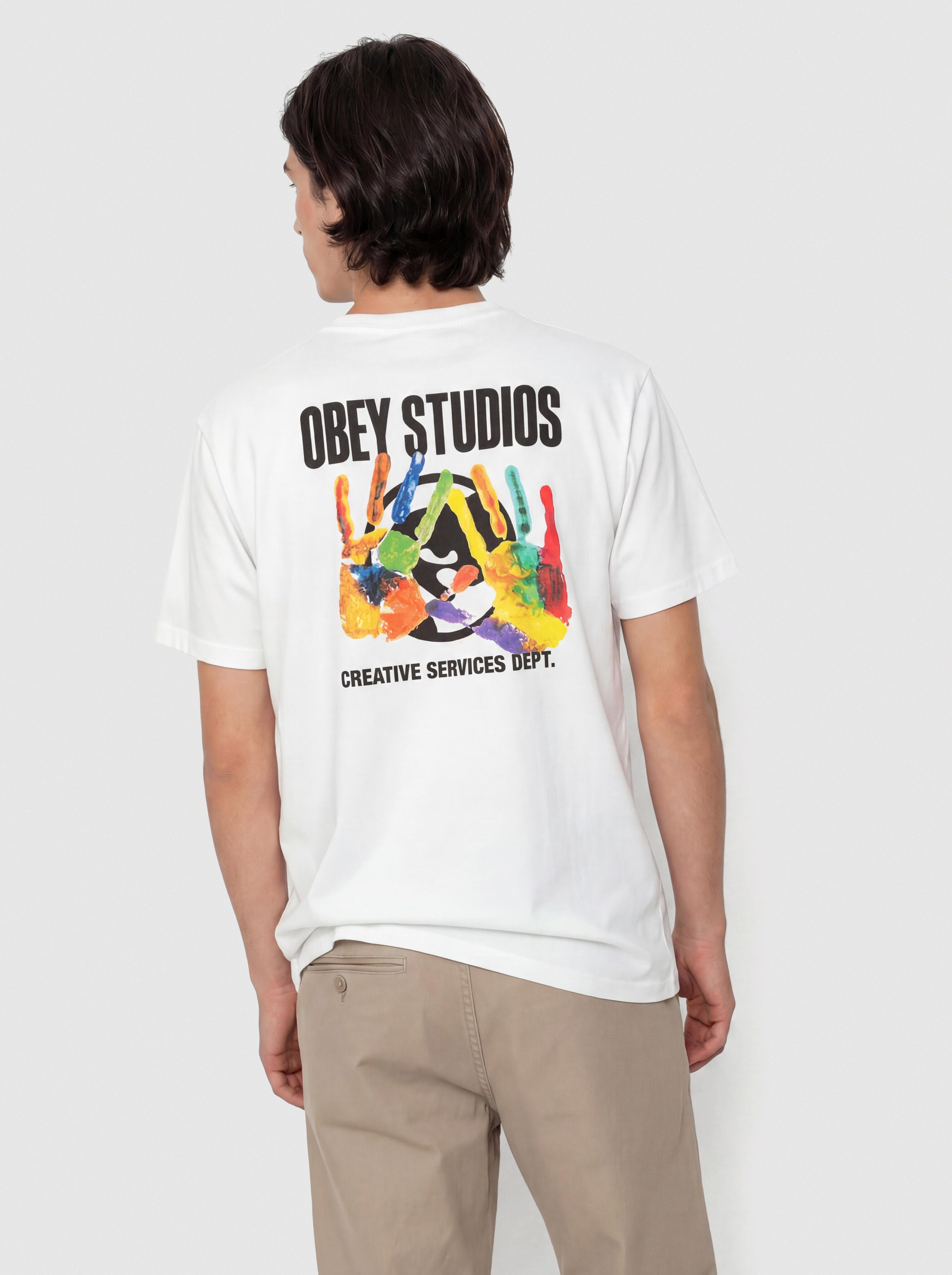 Футболка OBEY Creative Services Dept. (white)