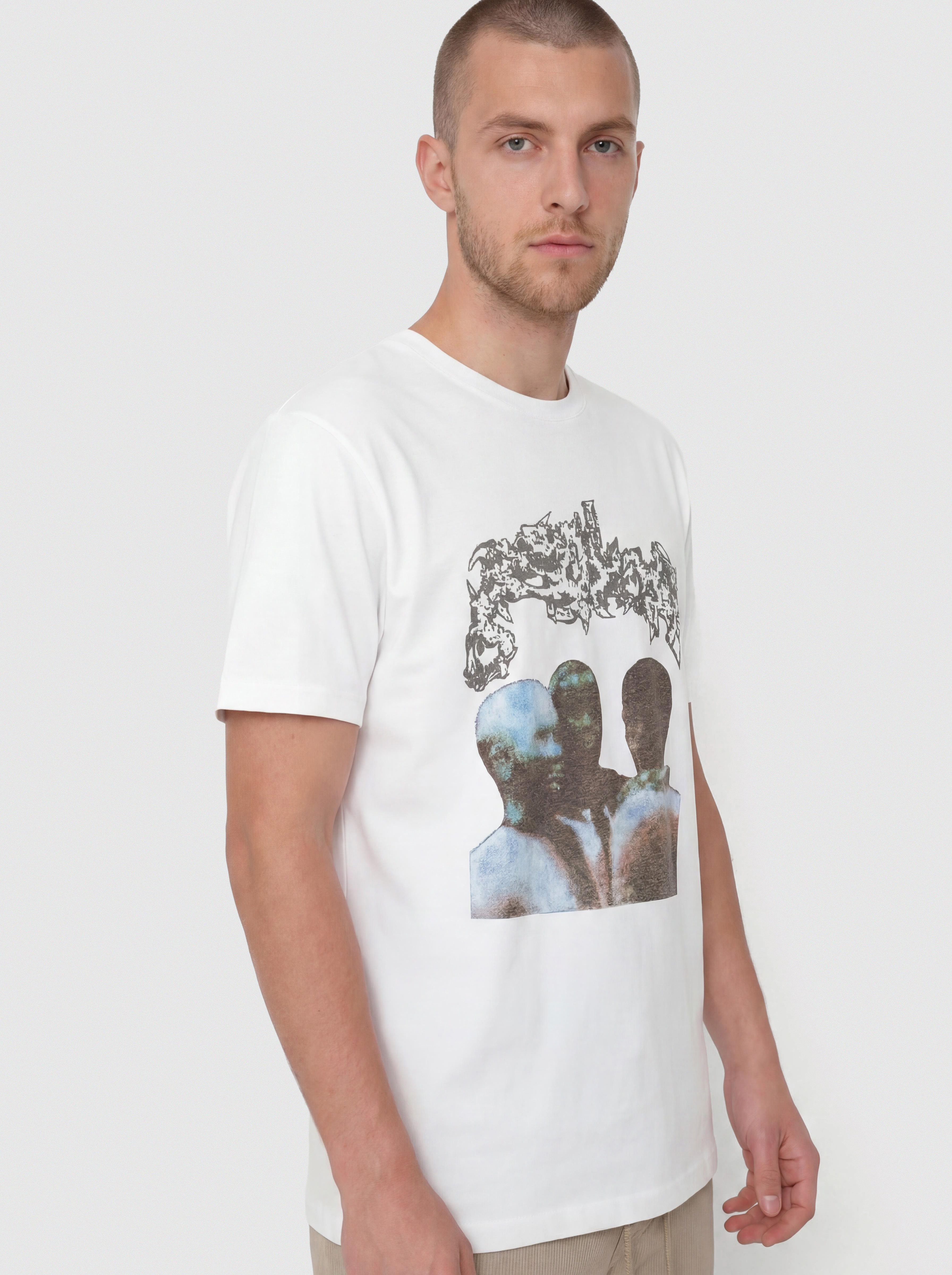 Футболка Polar Skate Band Overhead (white)