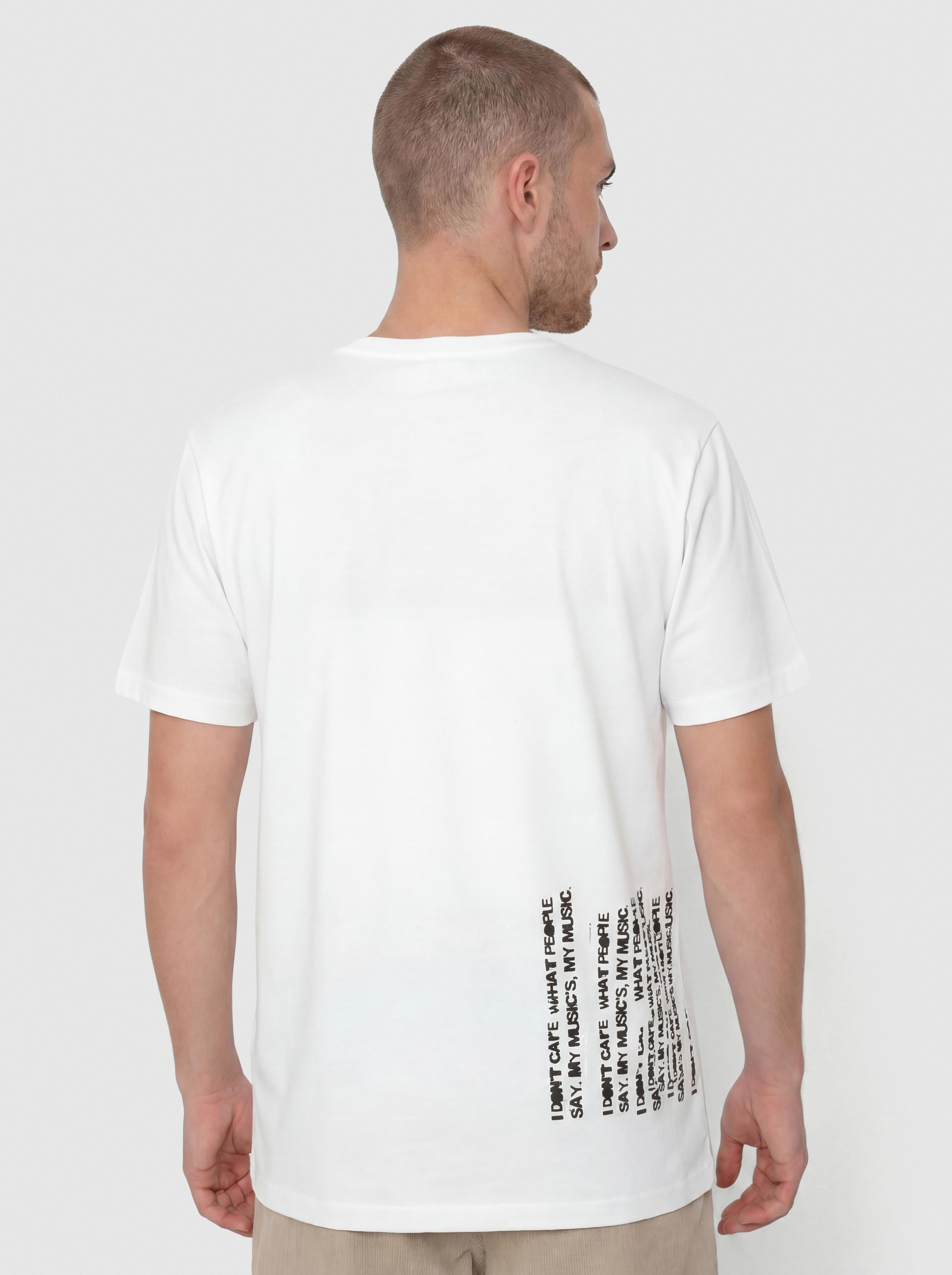 Футболка Polar Skate My Music (white)
