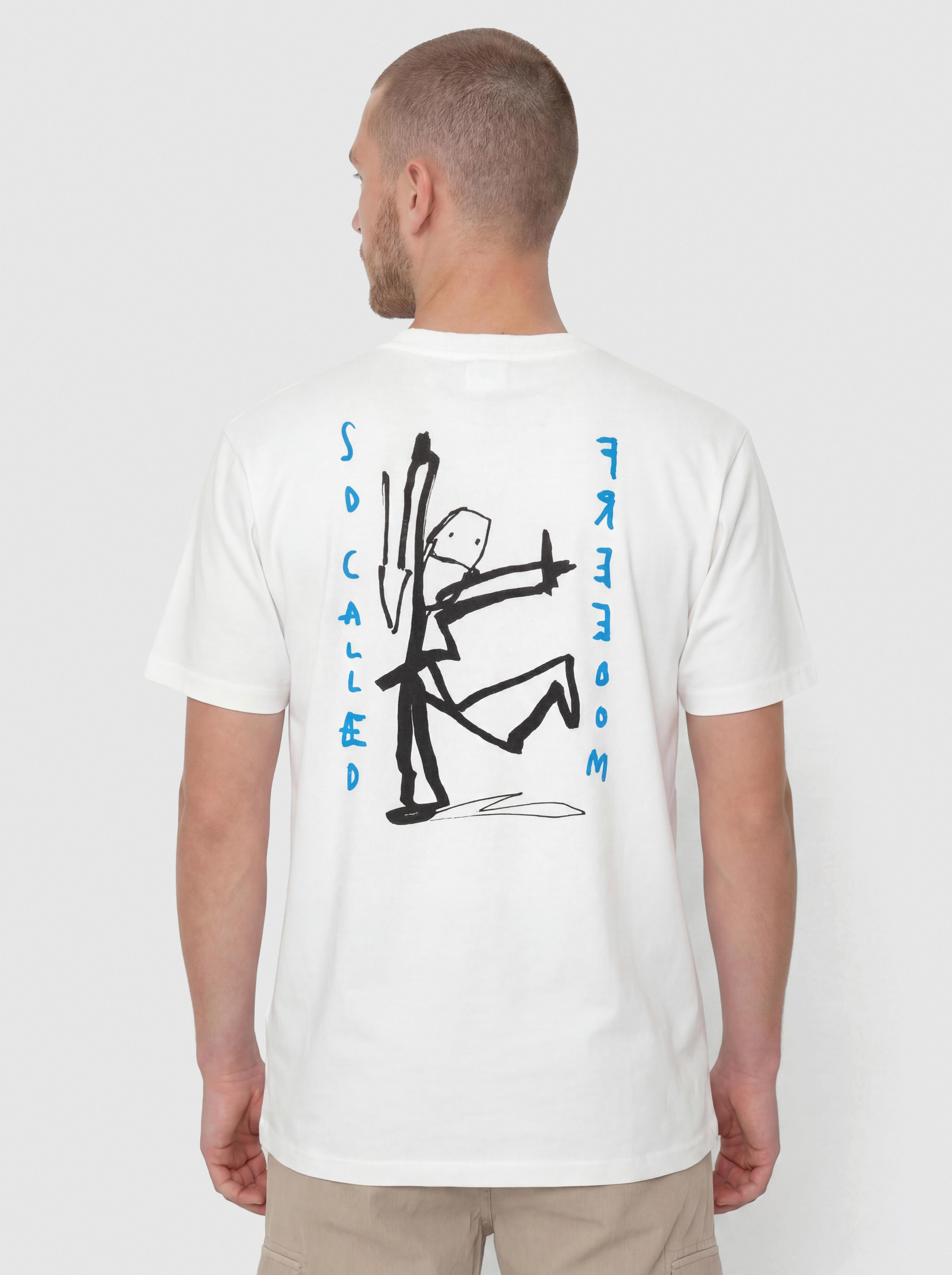 Футболка Polar Skate Freedom (white)