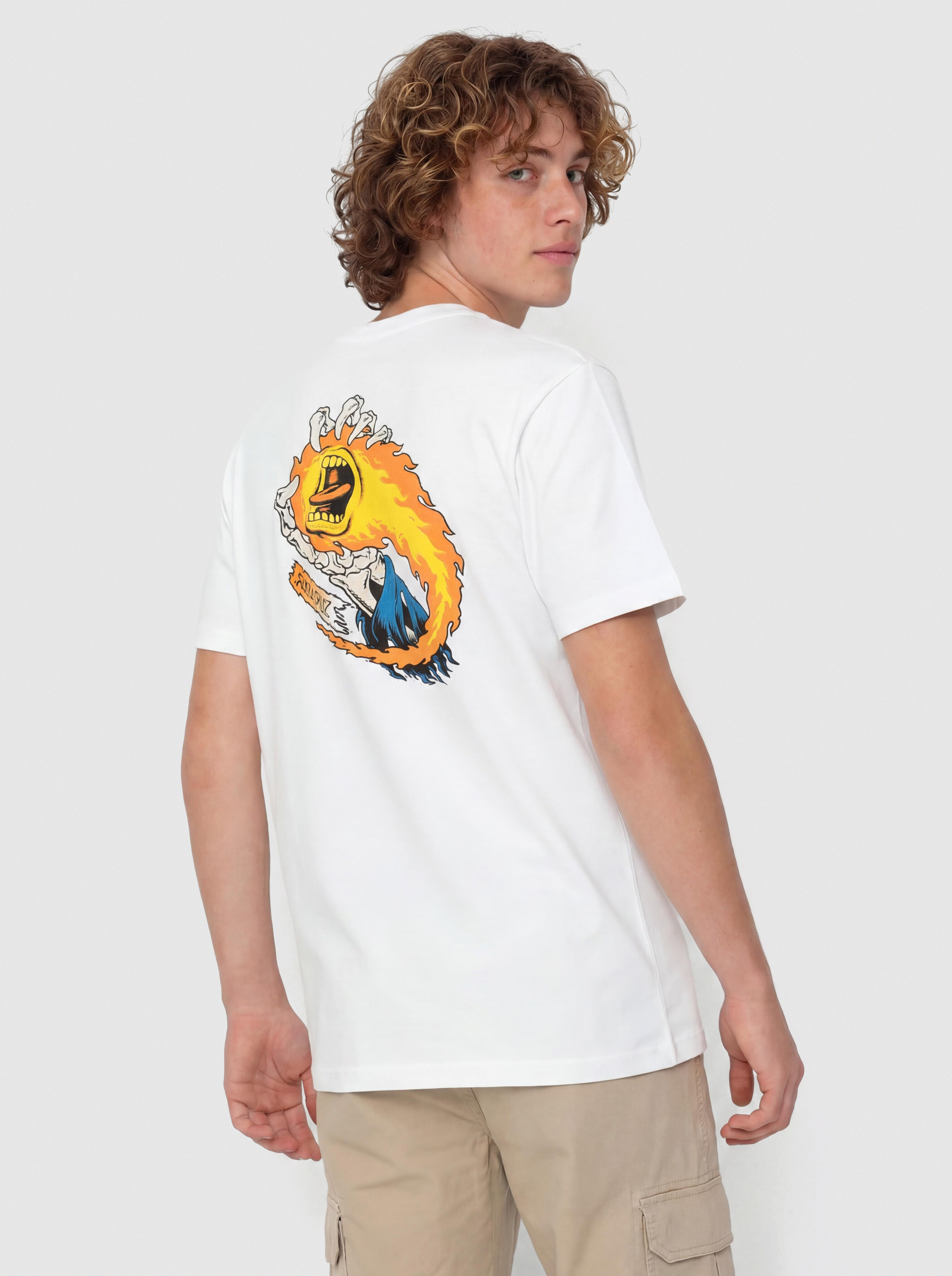 Футболка Santa Cruz O'Brien Scream Reaper (white)