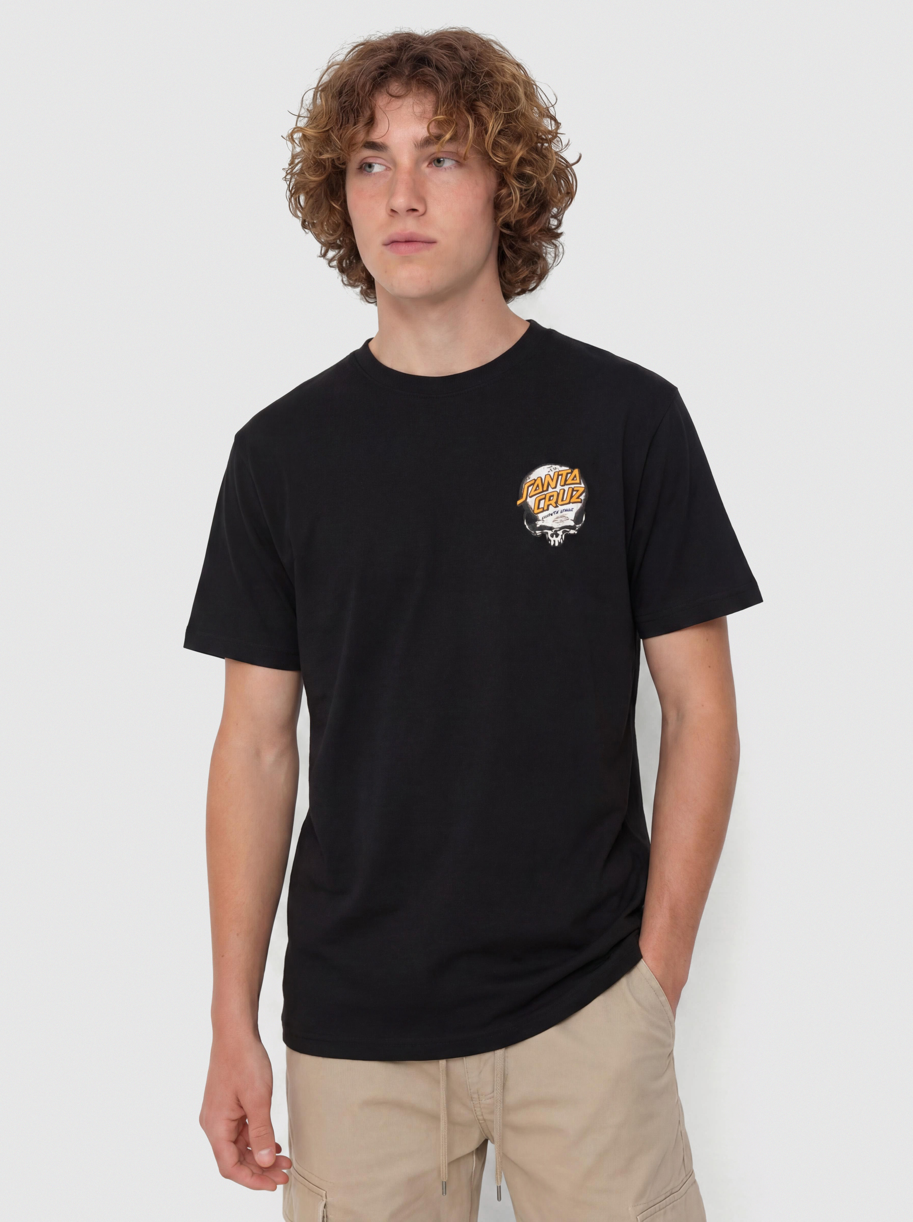 HSK【超希少】starteam shirt Футболка Santa Cruz O'Brien Scream Reaper - чорний (black)