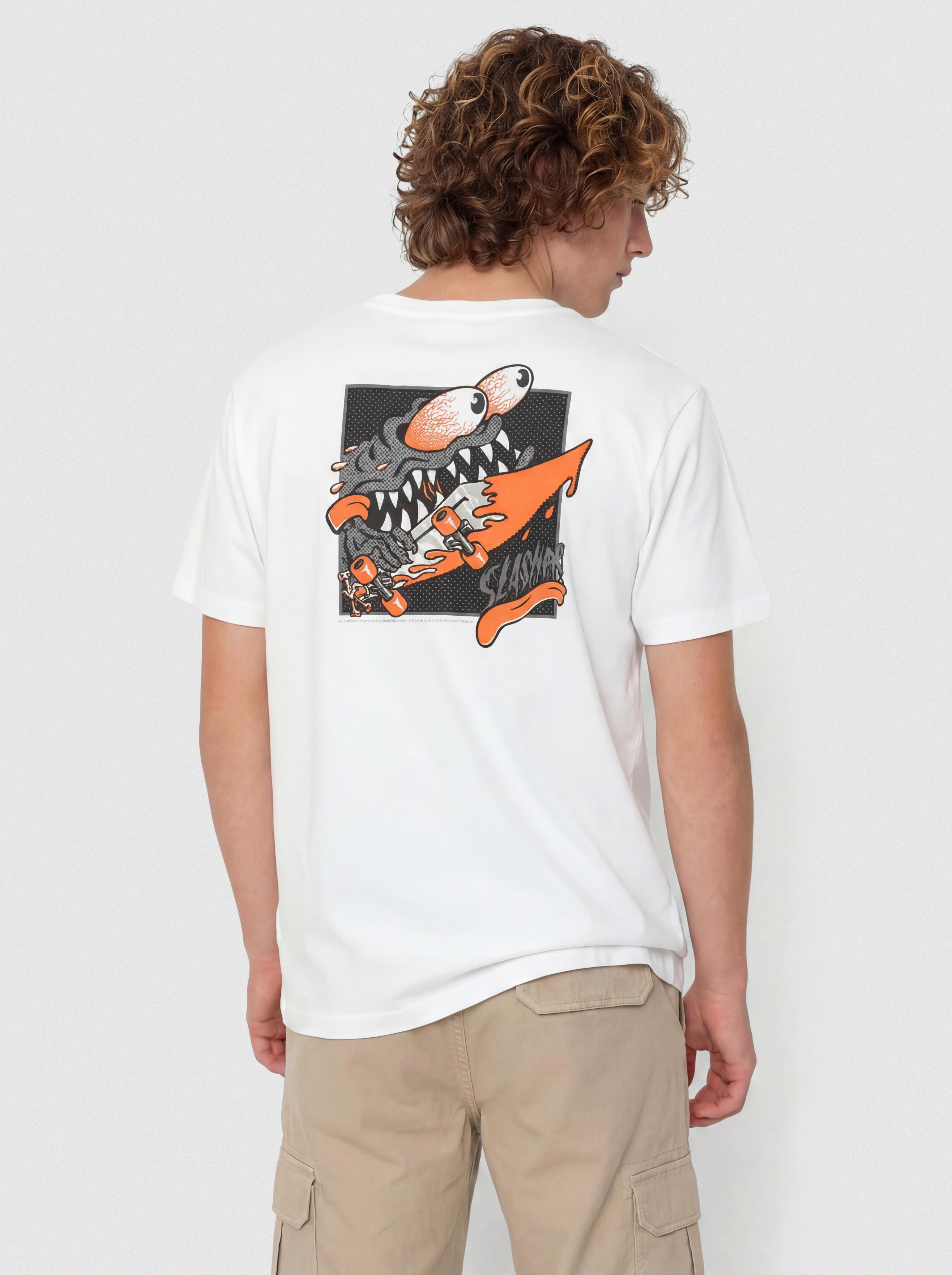 Футболка Santa Cruz Meek Slasher Box (white)