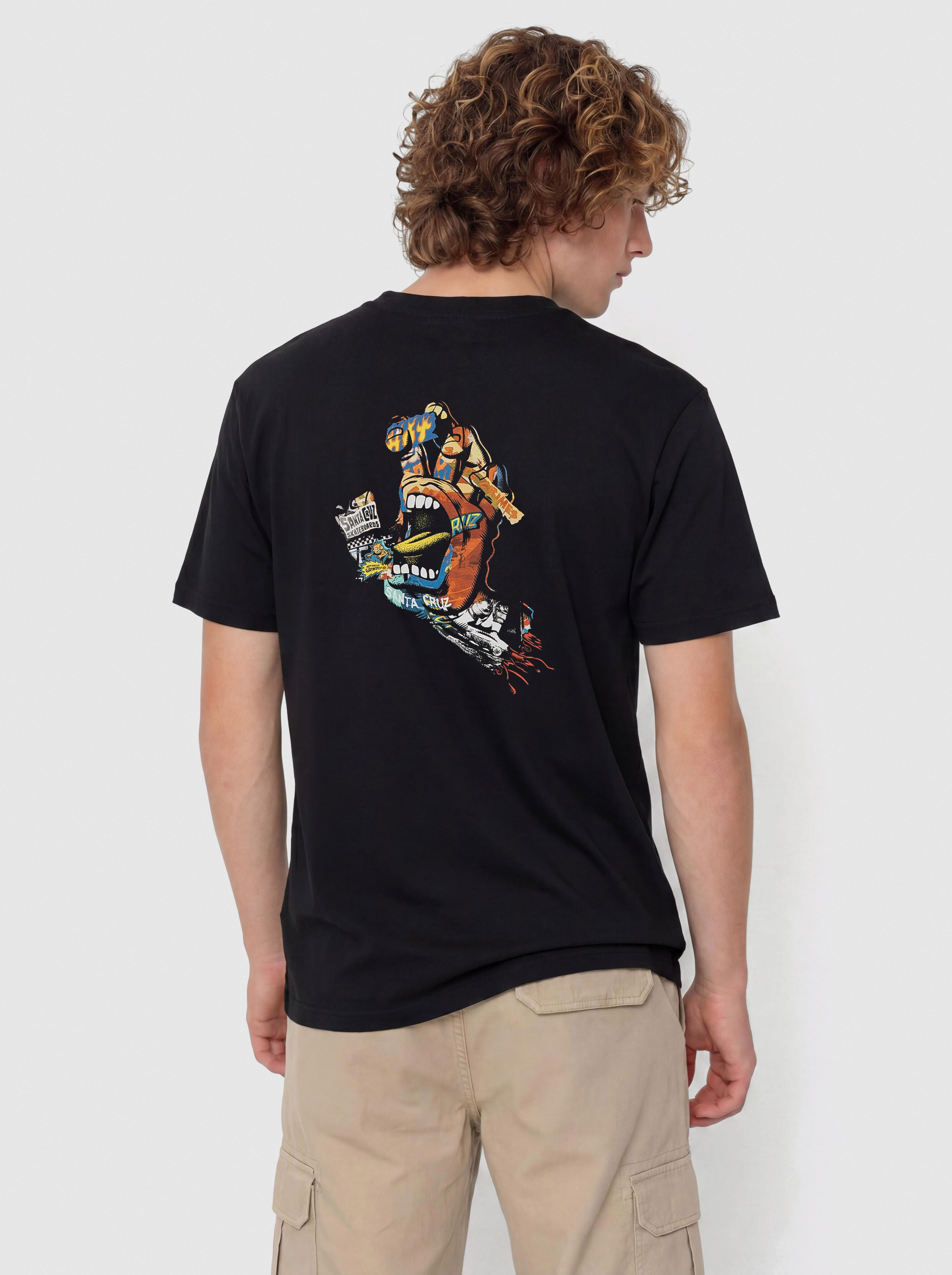 Футболка Santa Cruz Collage Hand (black)