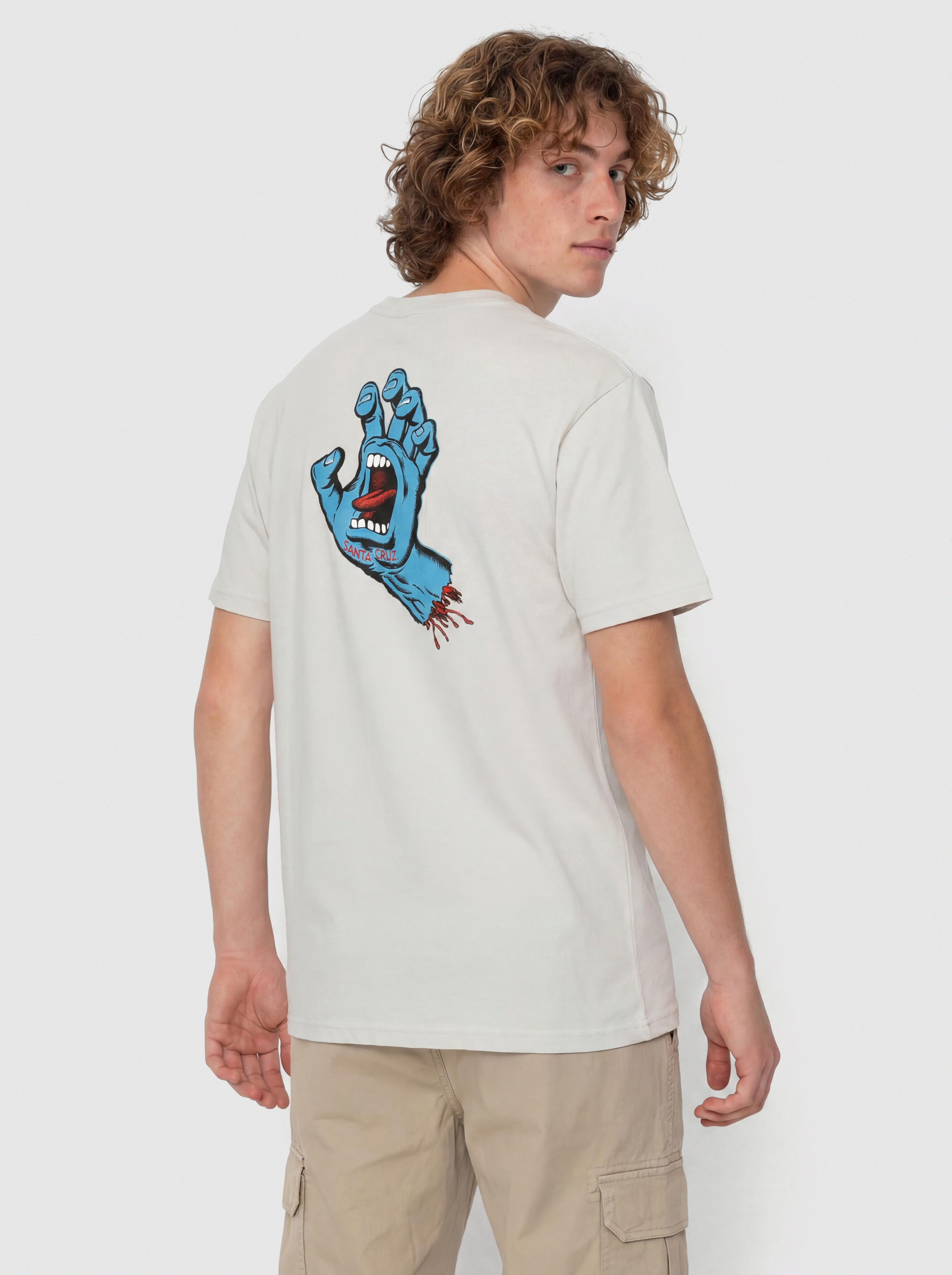 Футболка Santa Cruz Screaming Hand Chest (mist)