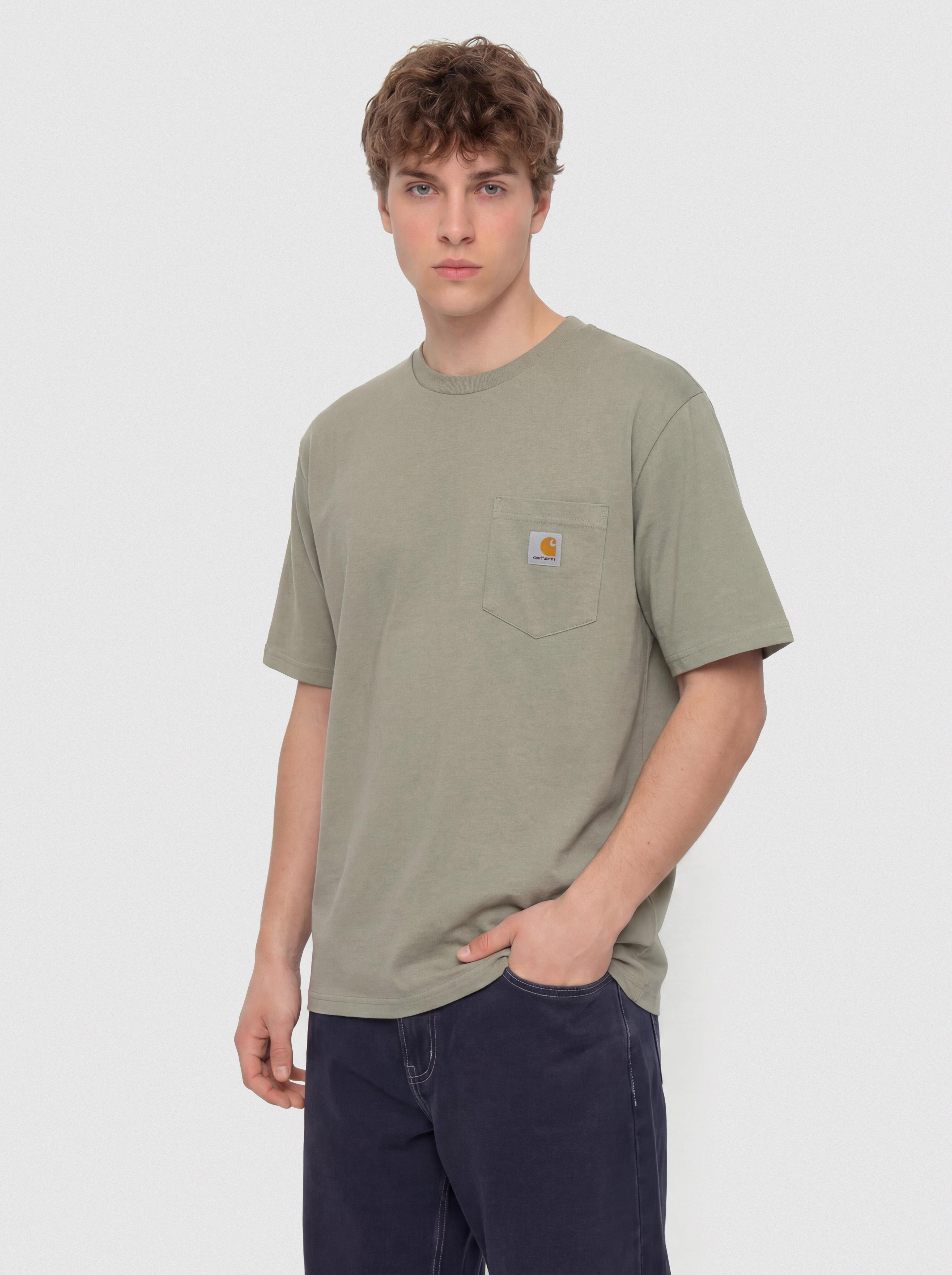 u0424u0443u0442u0431u043eu043bu043au0430 Carhartt WIP Pocket (shady green)