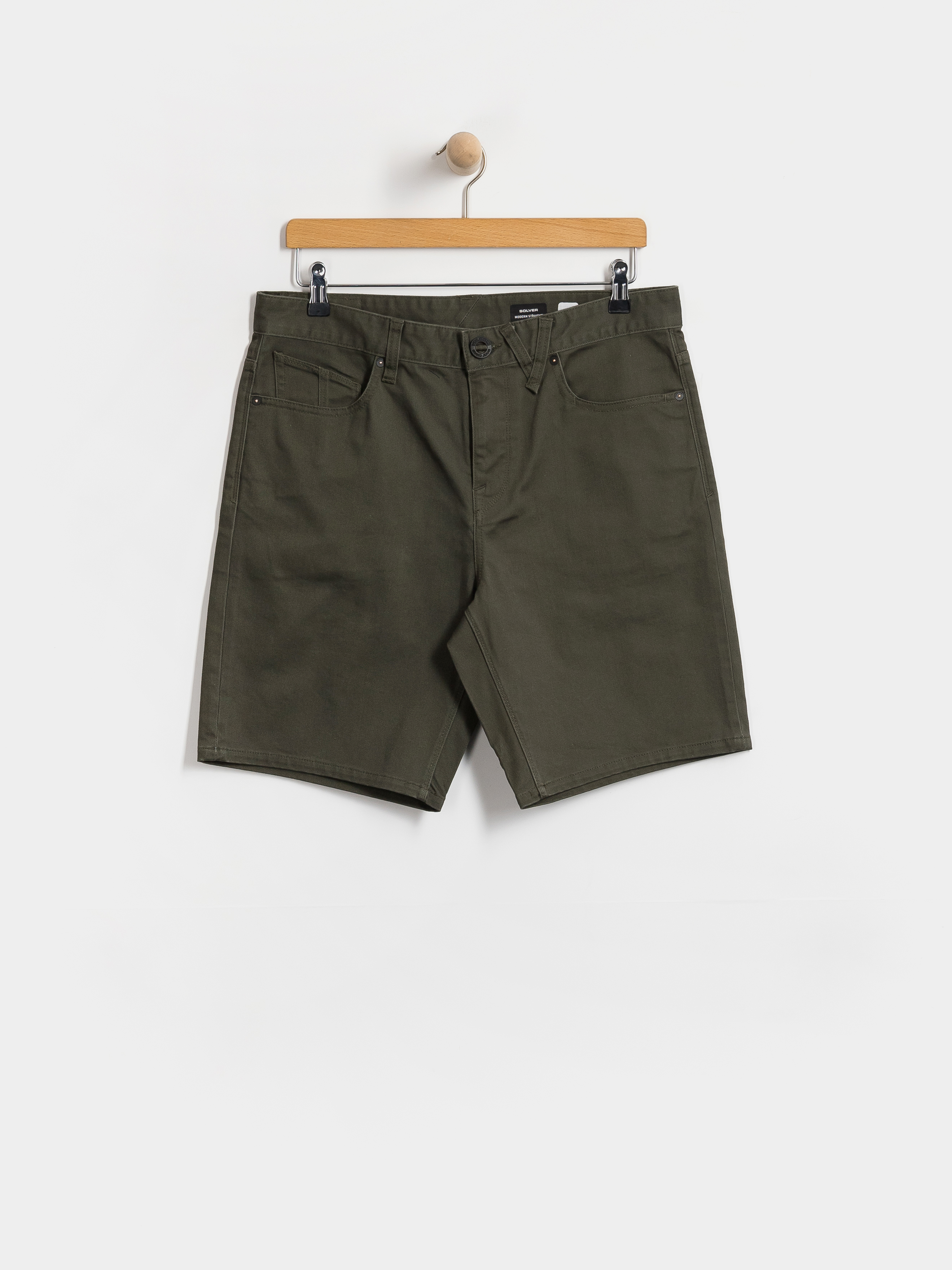 Шорти Volcom Solver 5 Pocket Twill 19 (squadron green)