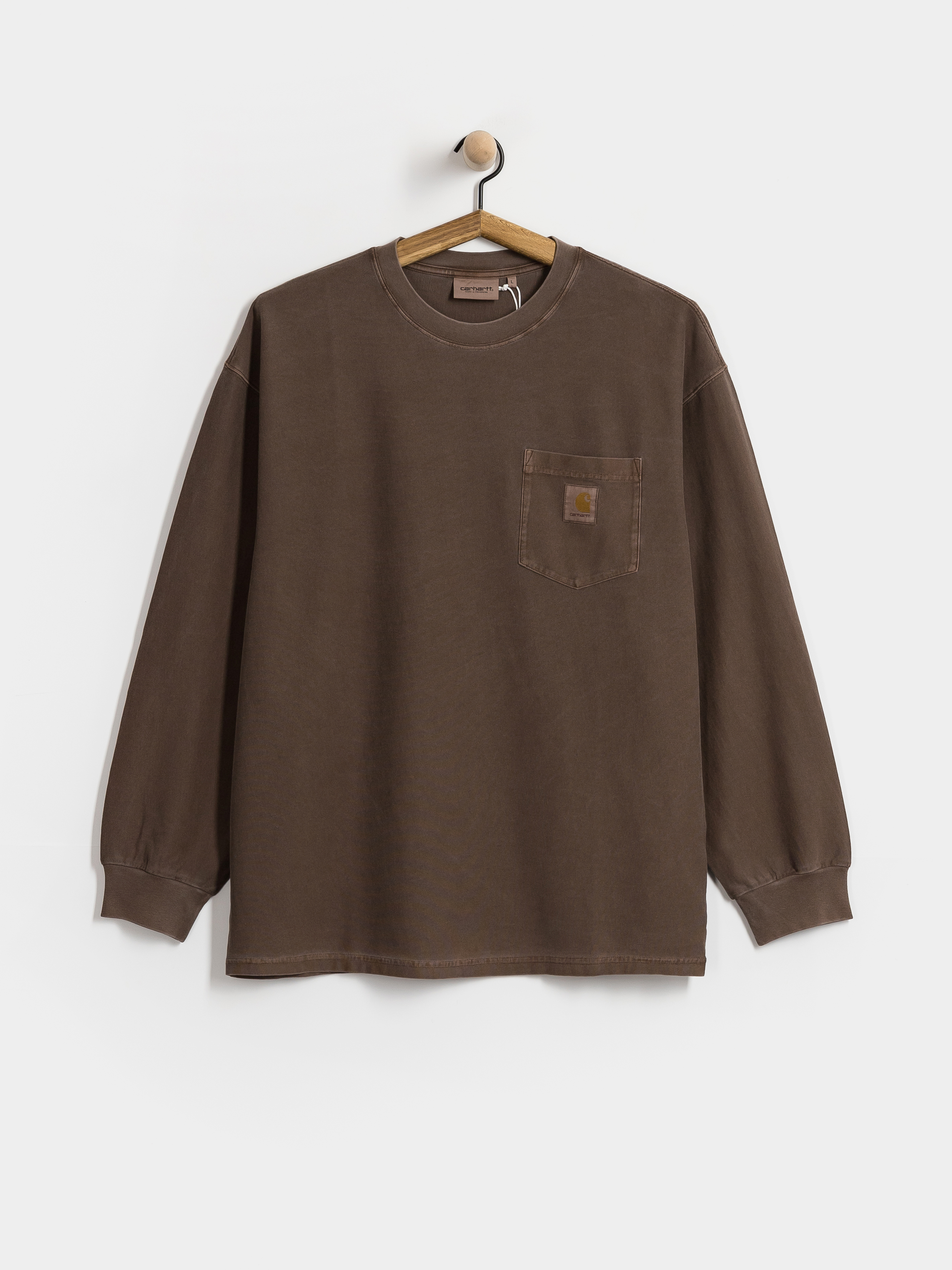 Лонгслів Carhartt WIP Loose Pocket (tobacco)