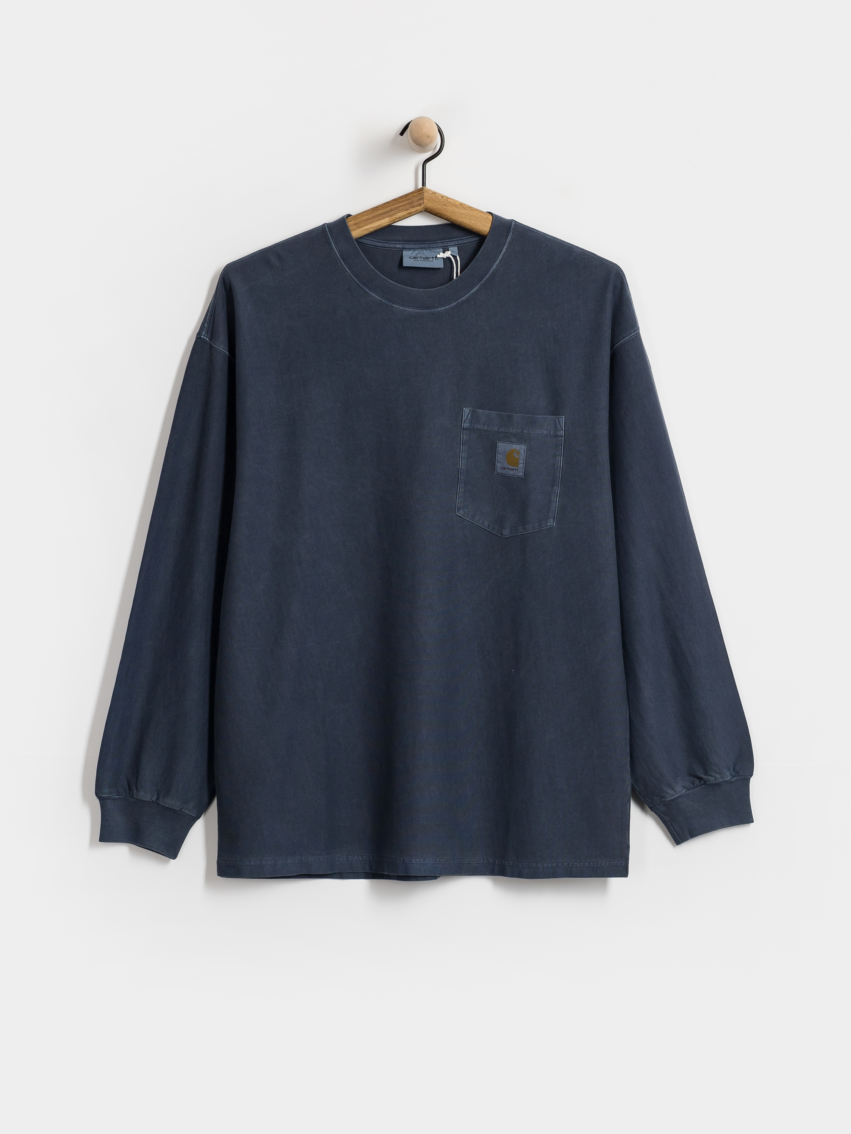 Лонгслів Carhartt WIP Loose Pocket (dark navy)