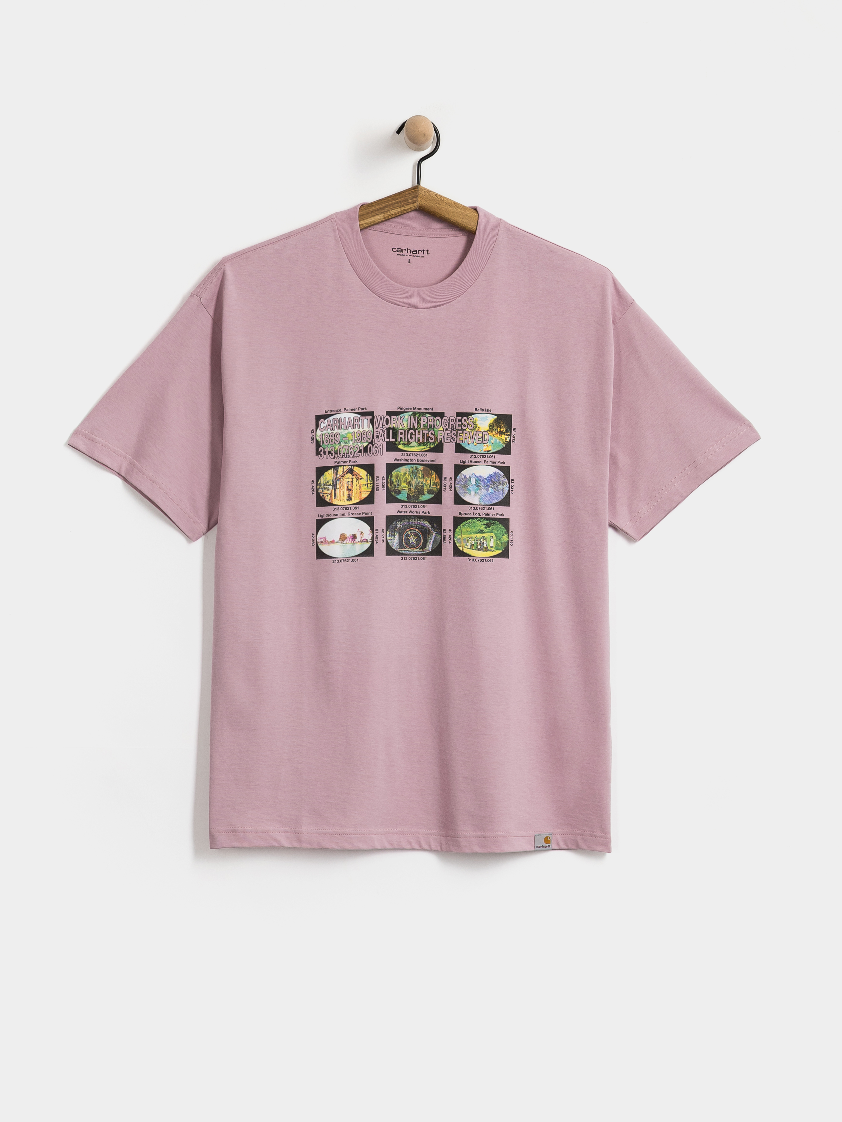 Футболка Carhartt WIP Coordinates (hortensia)