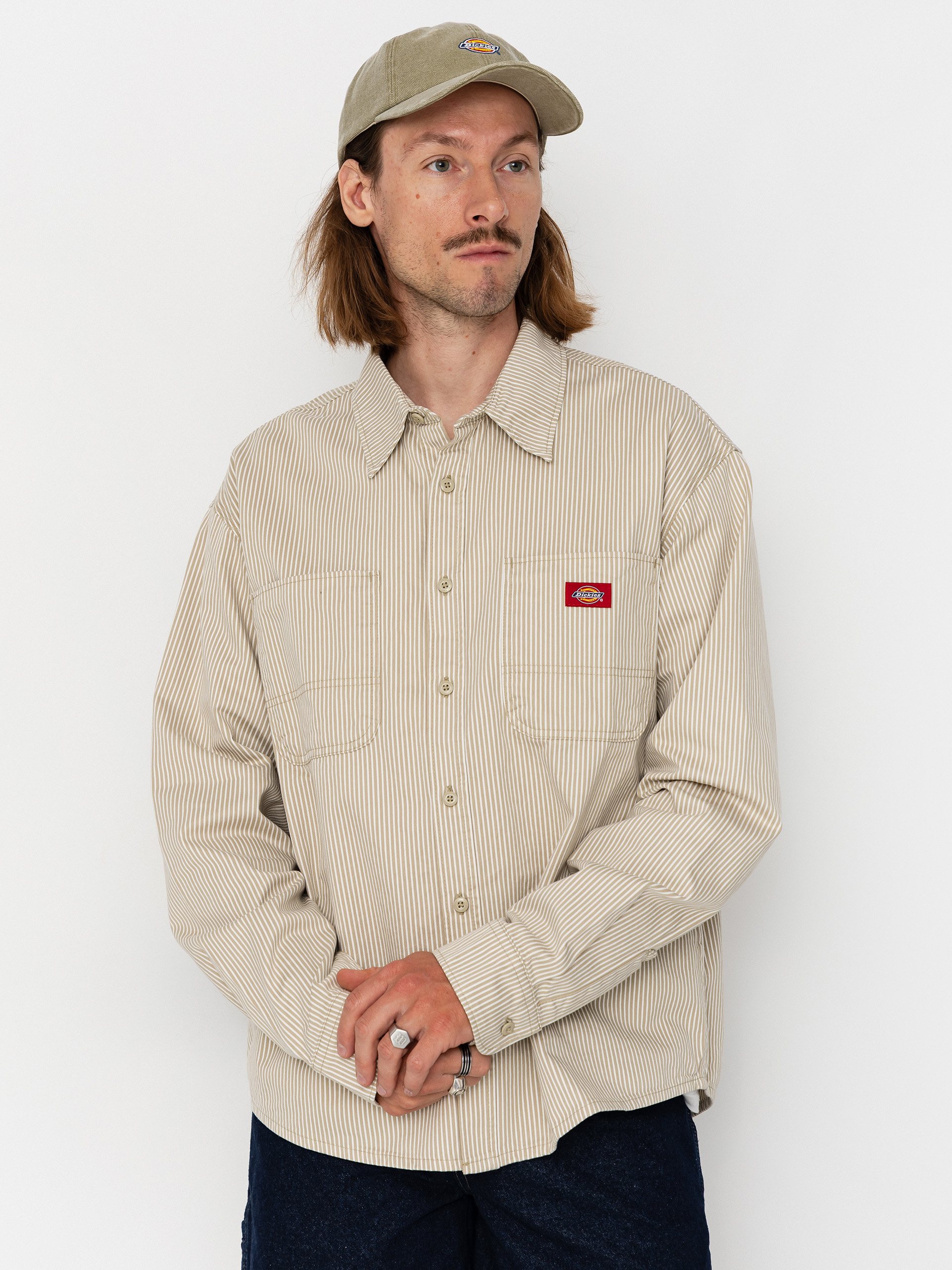 Сорочка Dickies Hickory Work (eucalyptus)