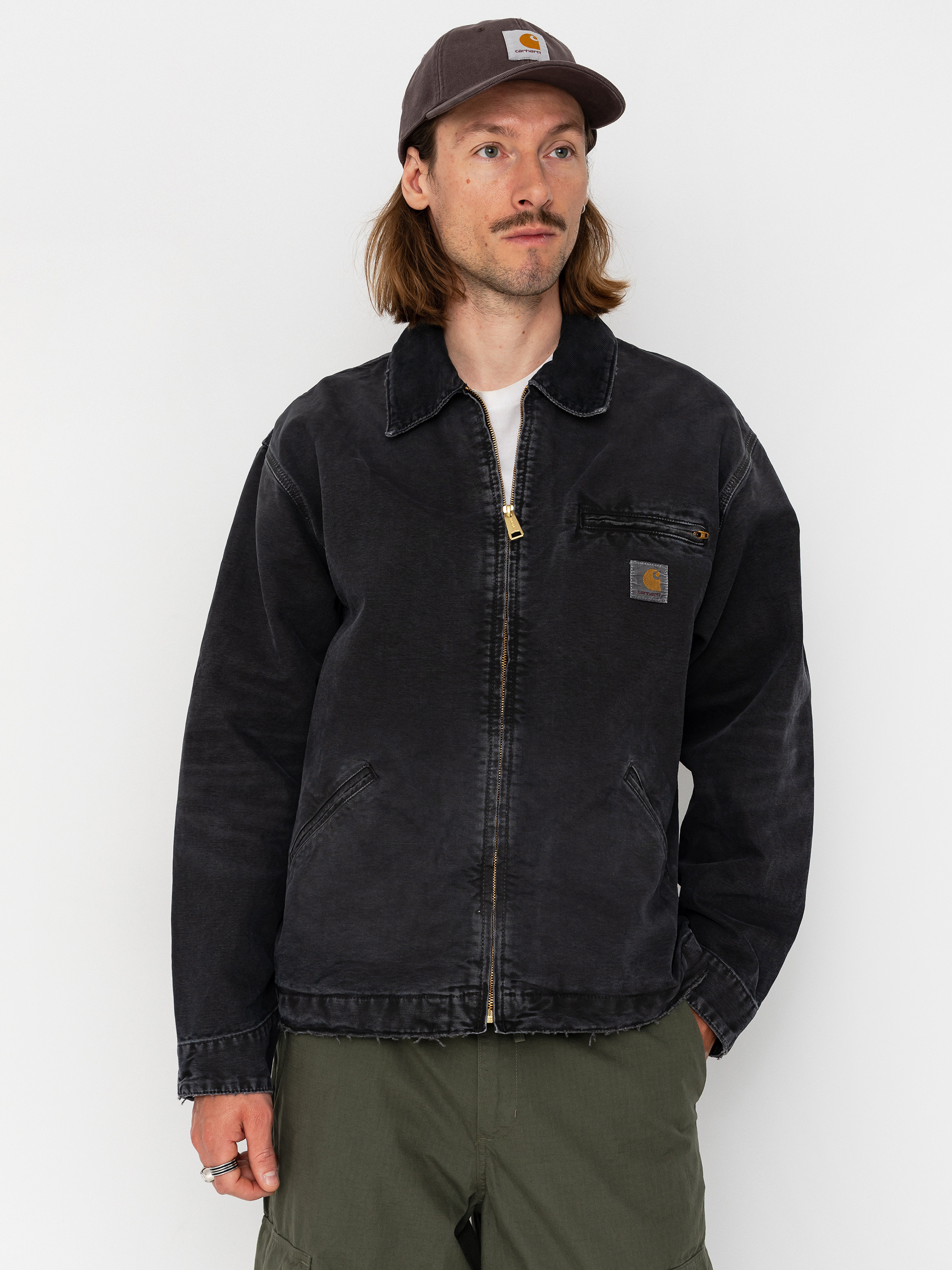Куртка Carhartt WIP OG Detroit (black/black)