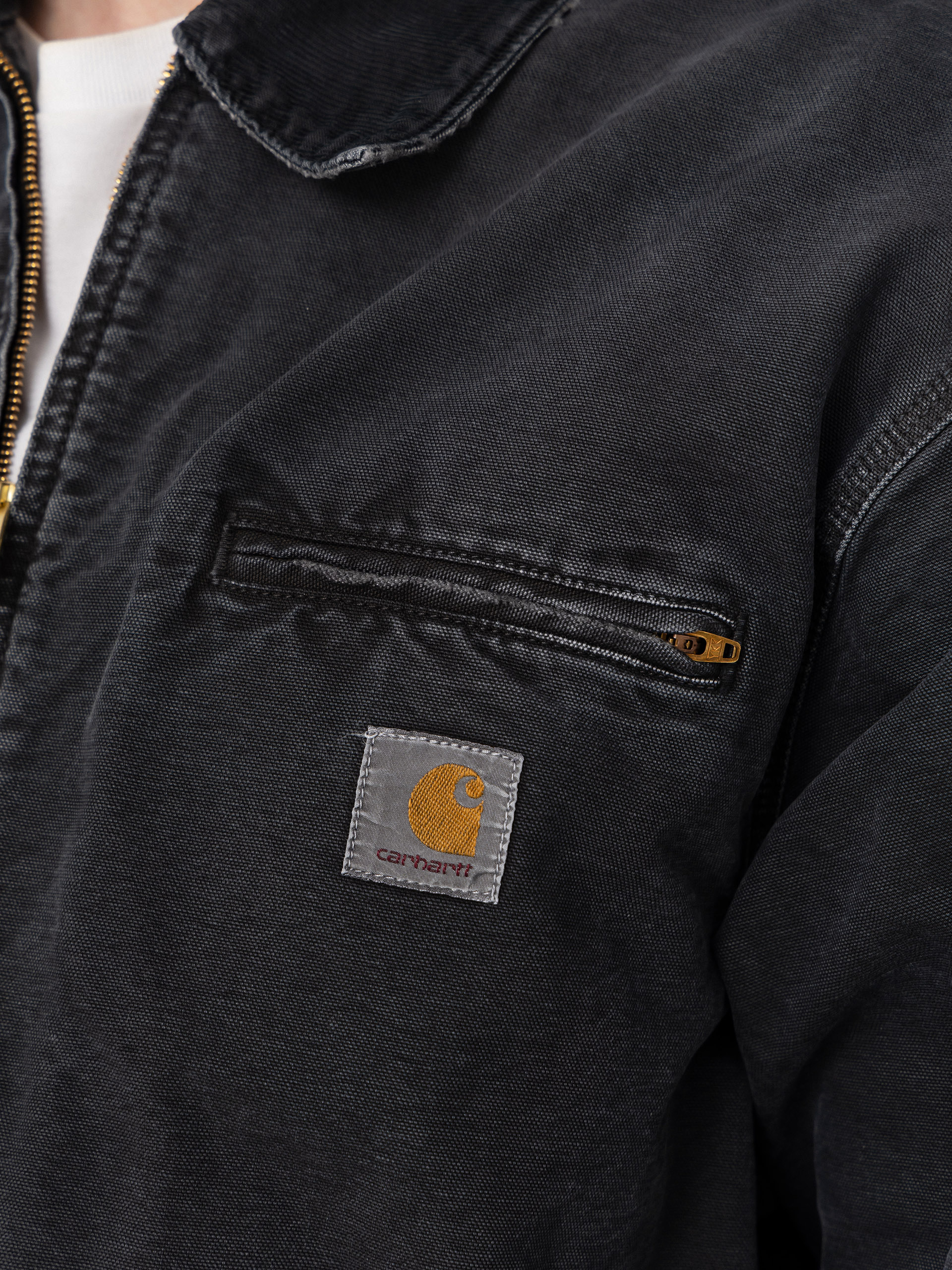 Куртка Carhartt WIP OG Detroit (black/black)