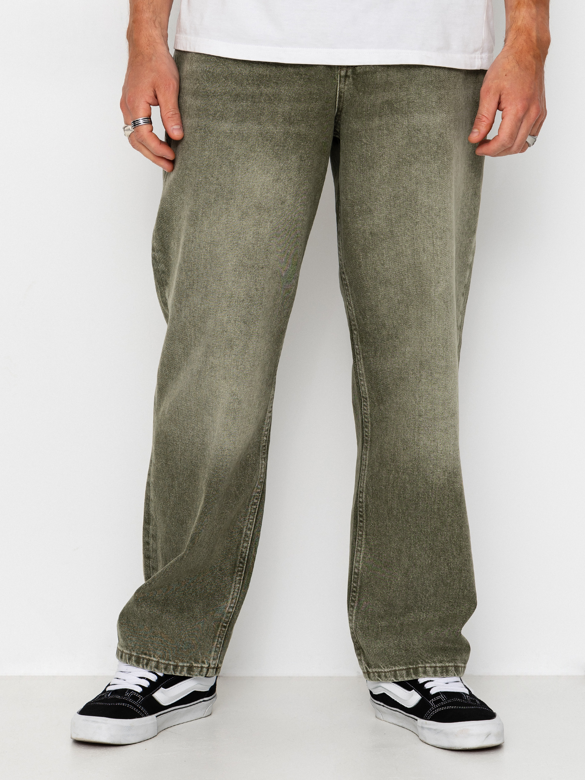 Штани Homeboy X Tra Baggy Dye Denim (washed green)