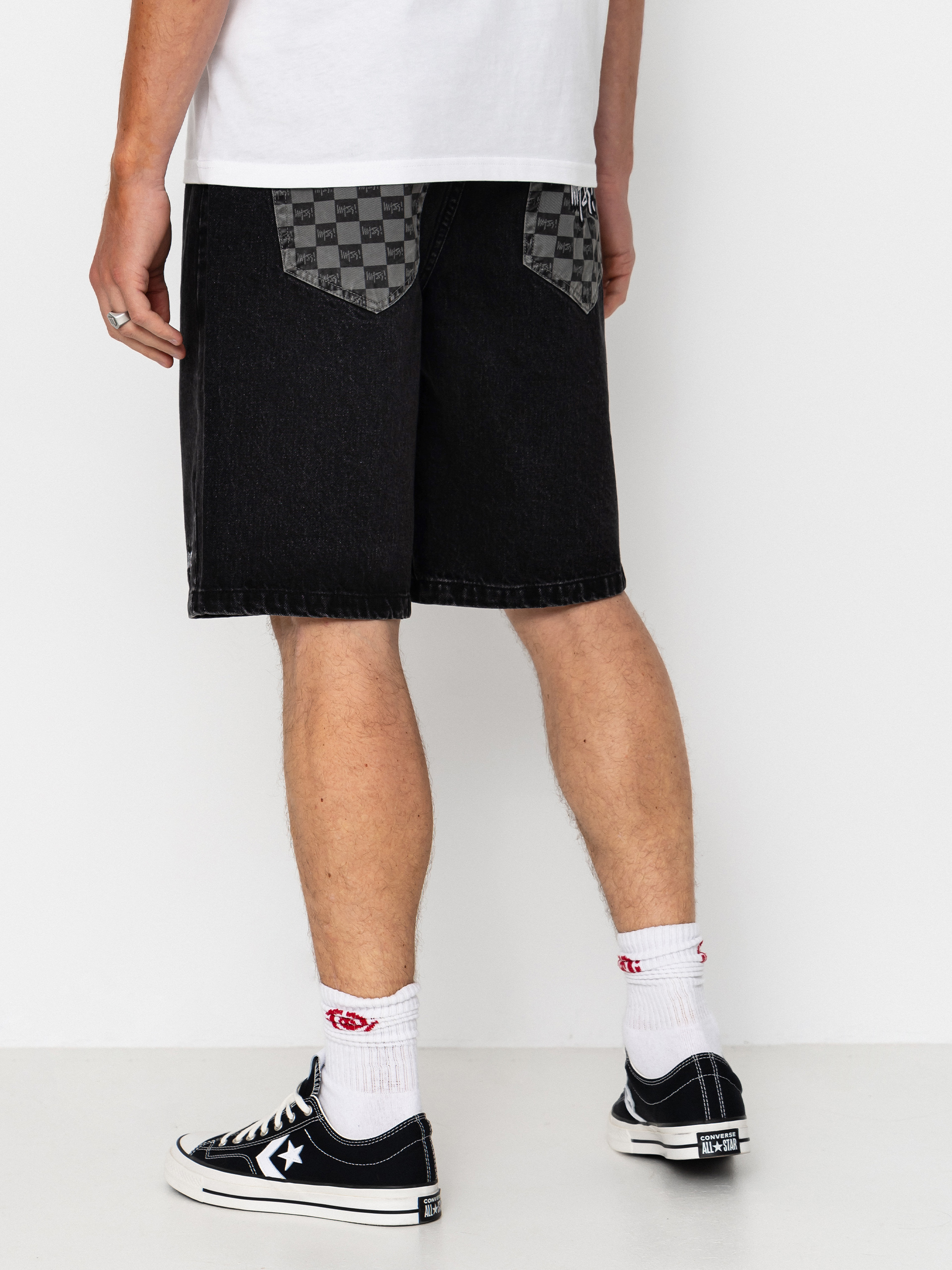 Шорти MassDnm Jeans Higher (black washed)