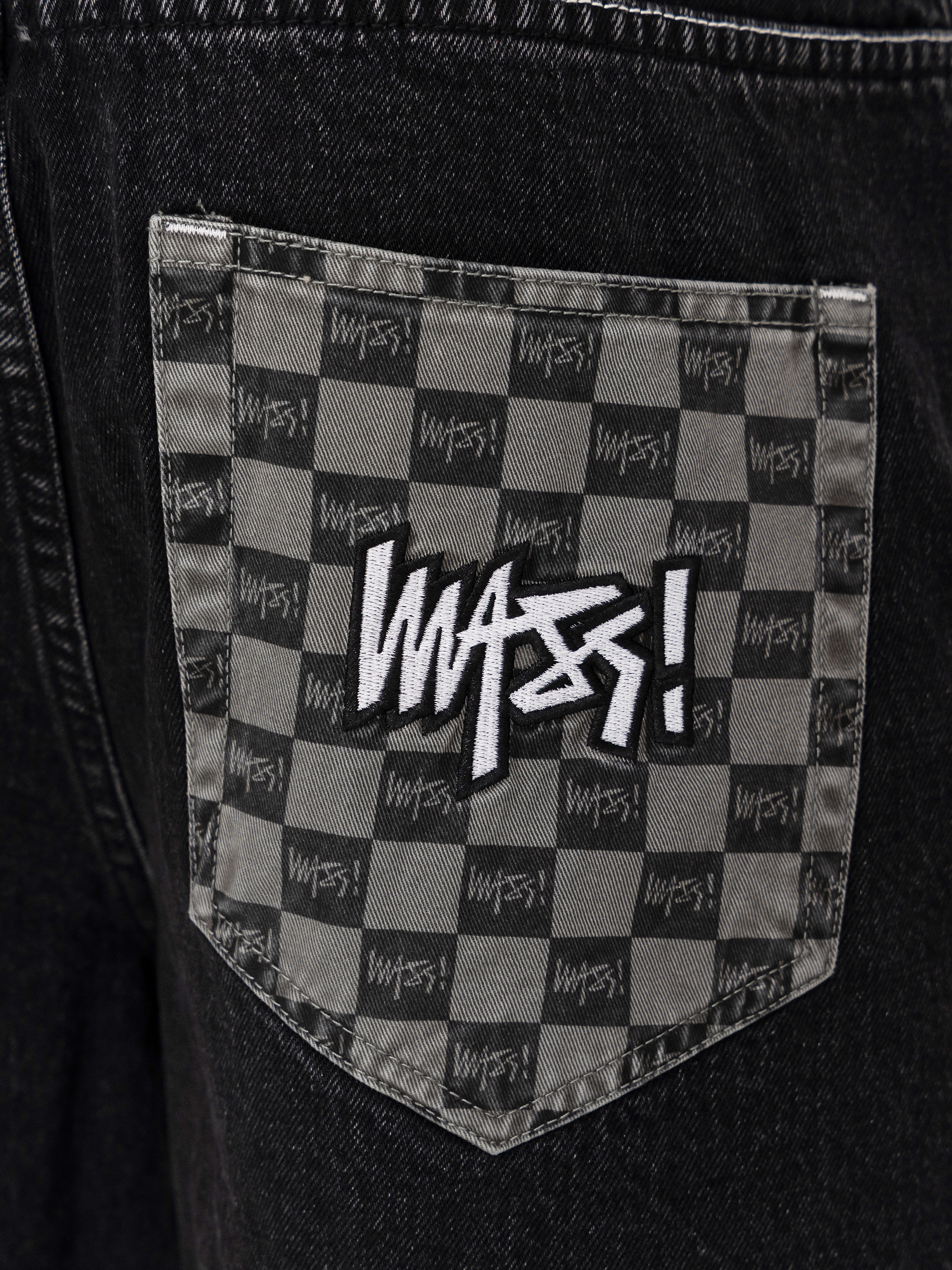 Шорти MassDnm Jeans Higher (black washed)