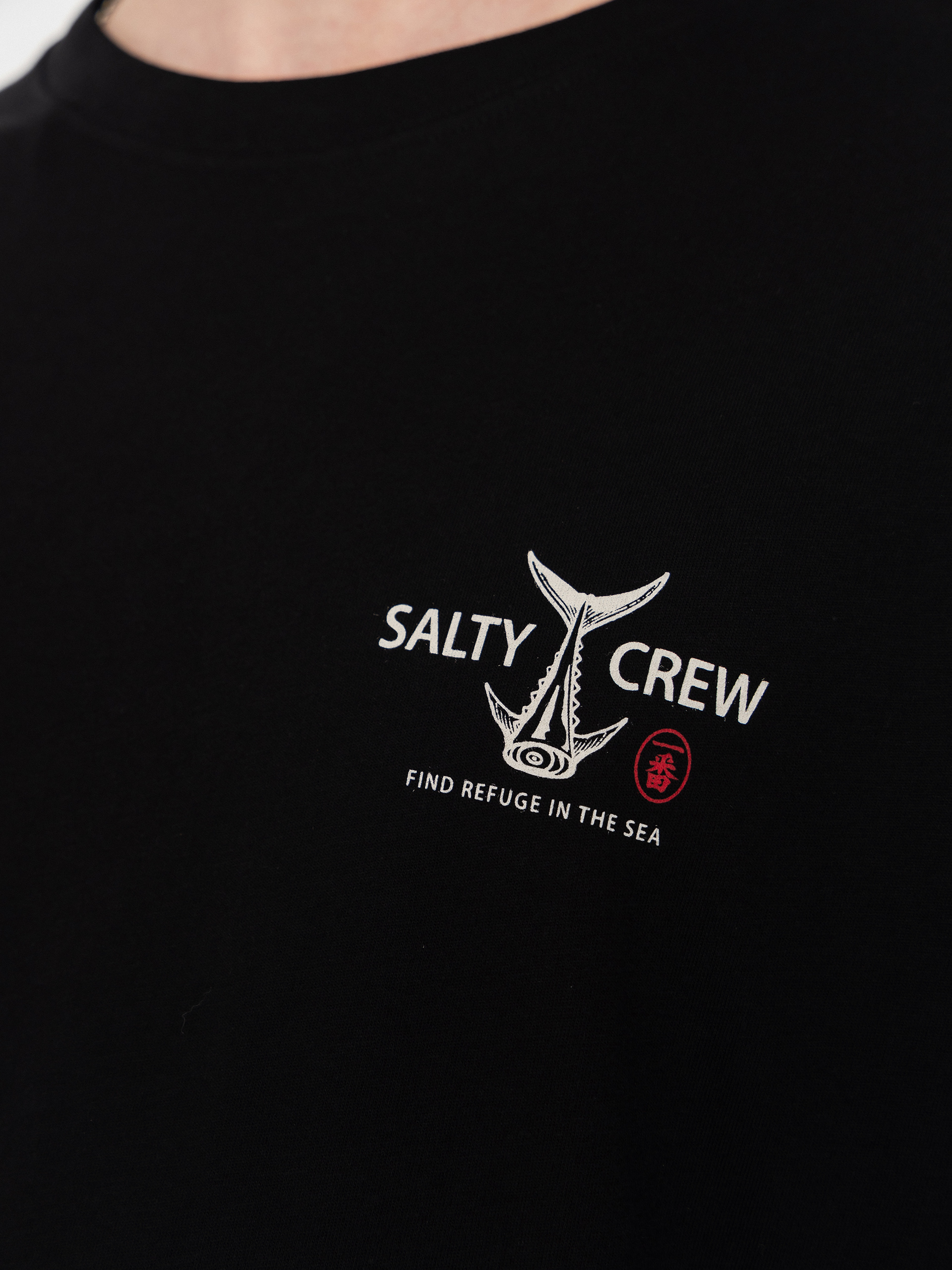 Лонгслів Salty Crew Ichiban (black)