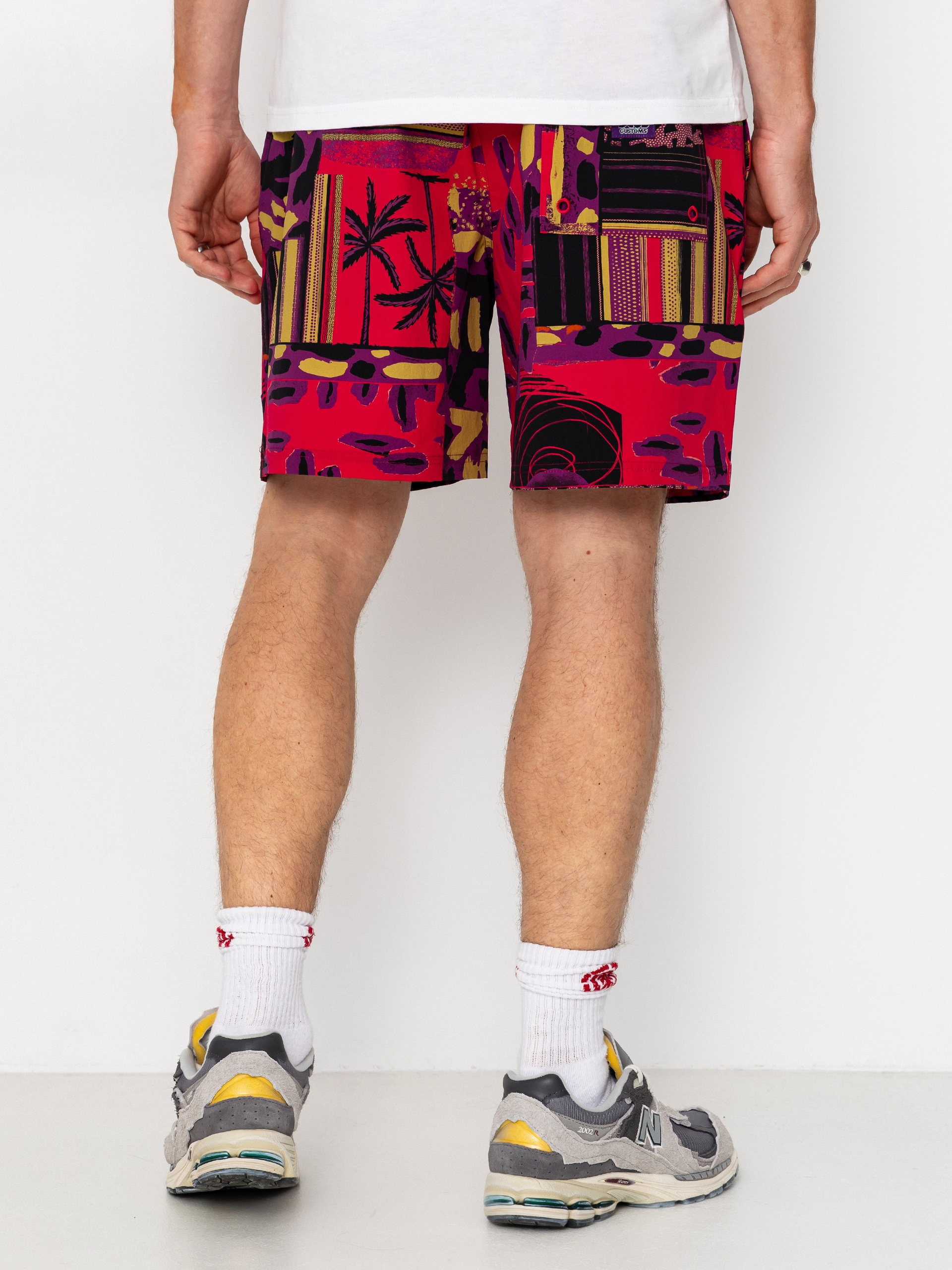 Шорти Deus Ex Machina Freamon Swim (melon red)
