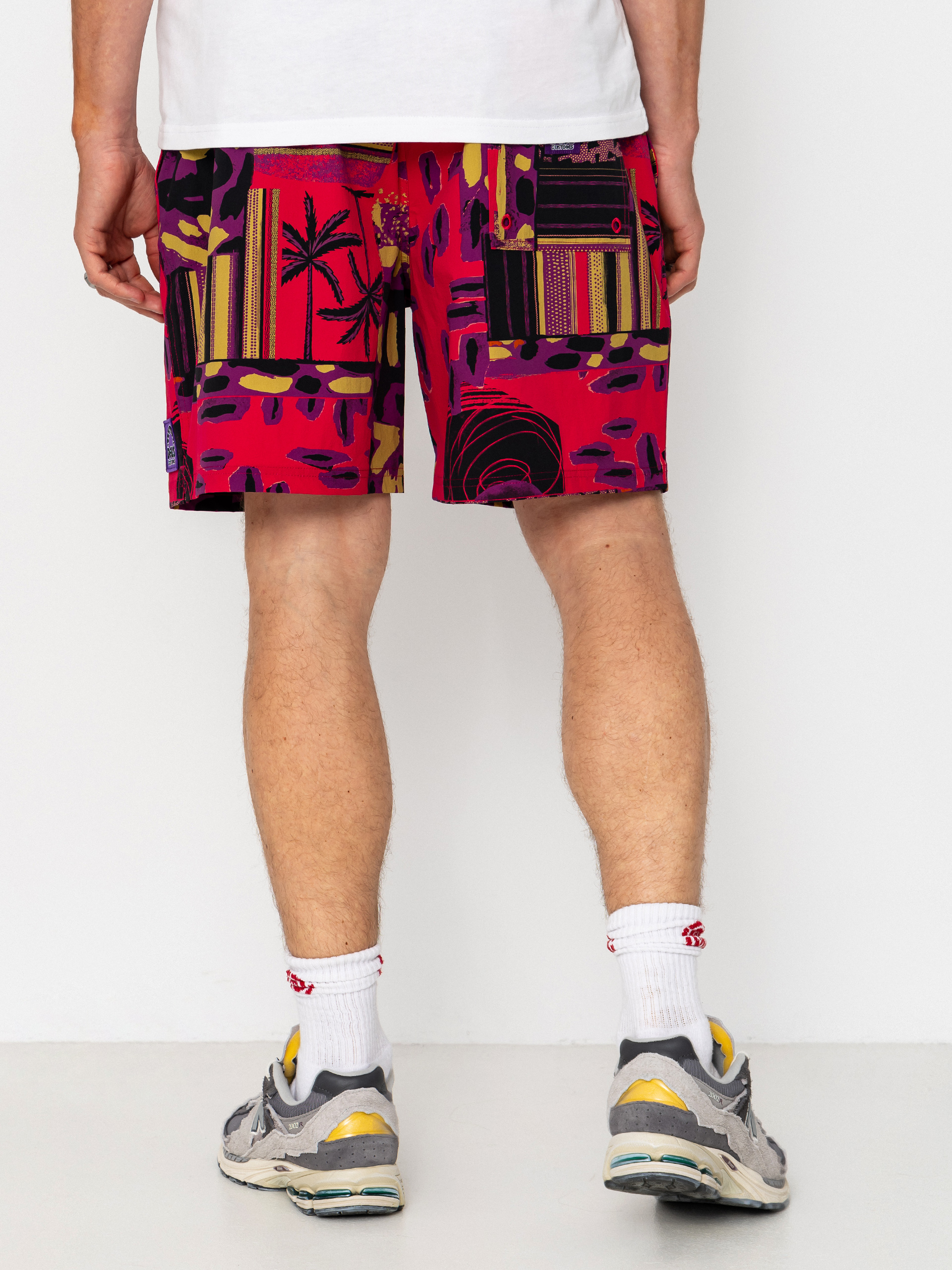 Шорти Deus Ex Machina Freamon Swim (melon red)