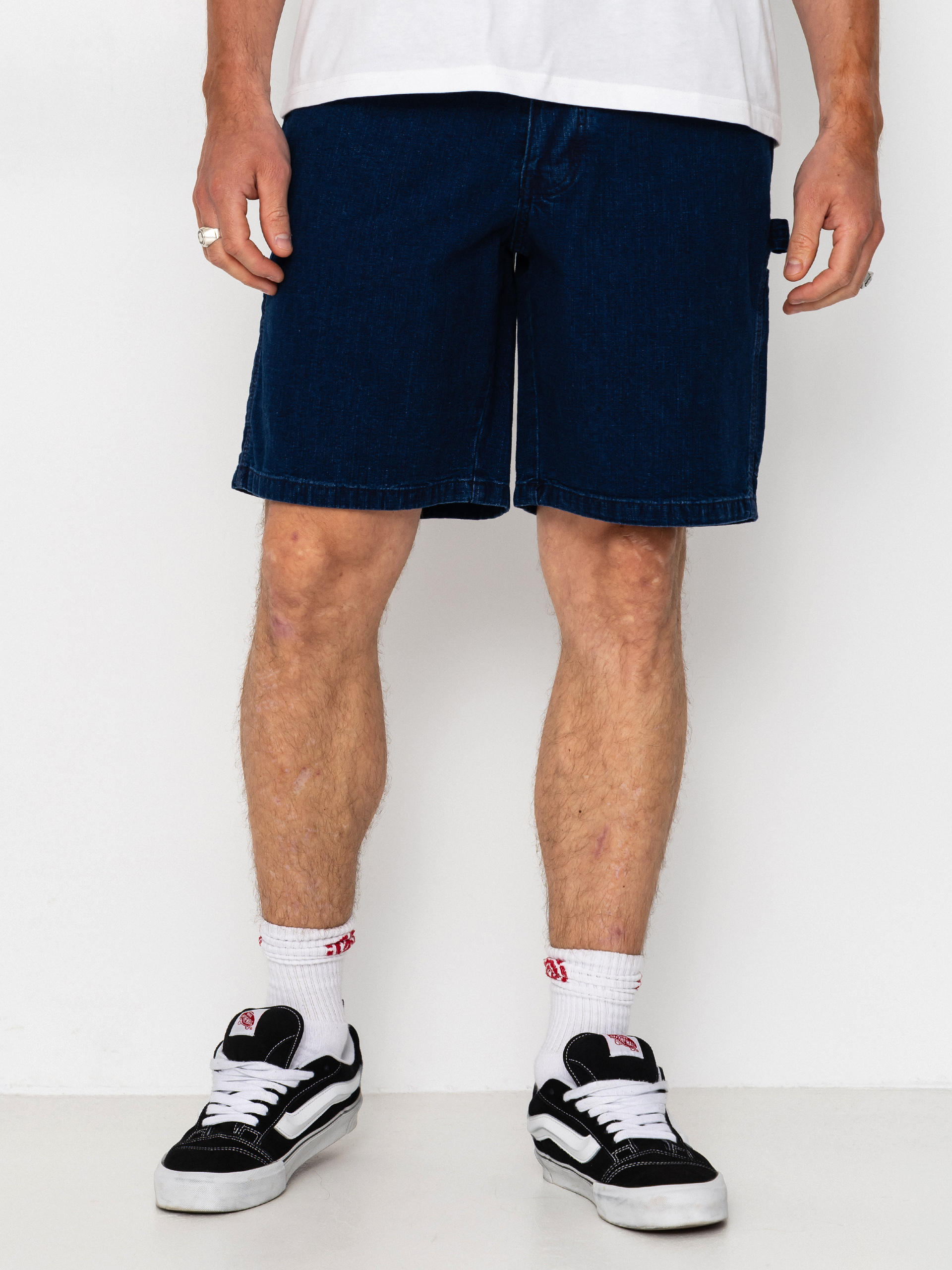 Шорти Deus Ex Machina Big Fella Chambray (indigo)
