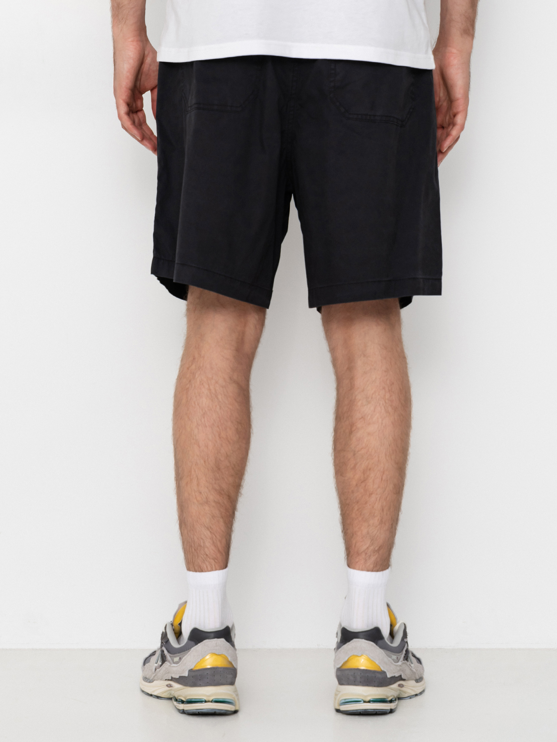 Шорти OBEY Easy Trail (black faded wash)