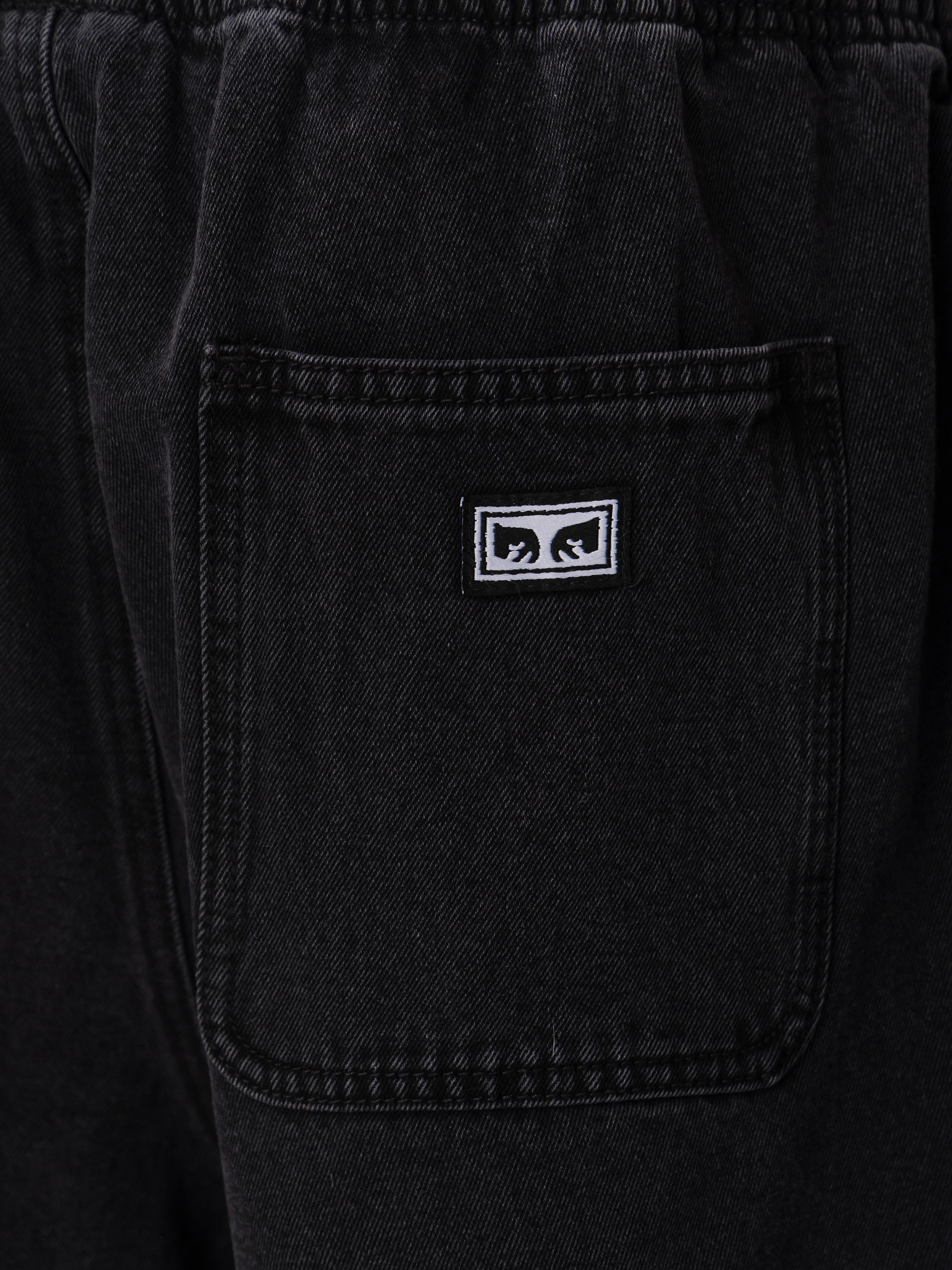 Шорти OBEY Easy Denim (washed black)