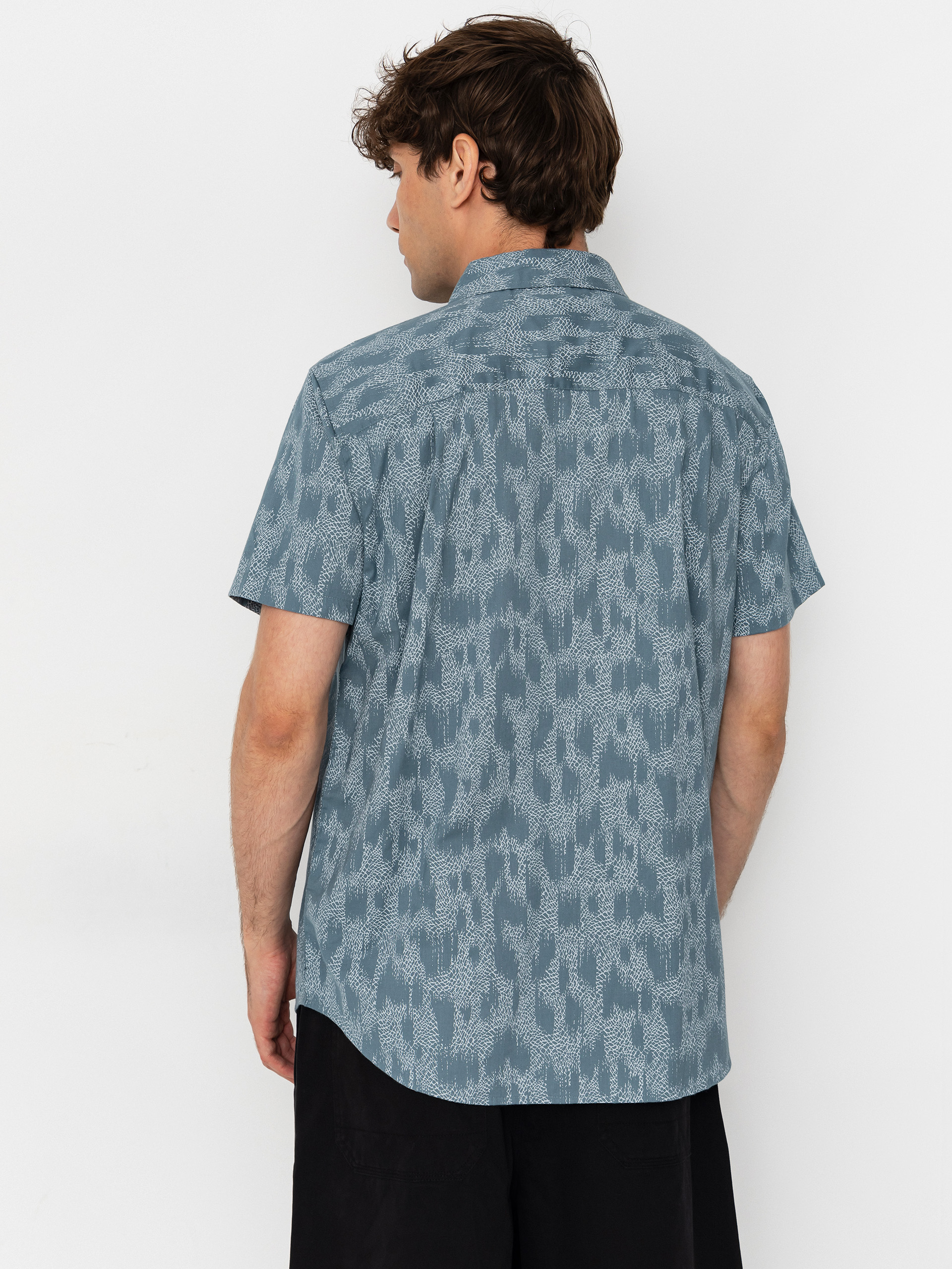 Сорочка Brixton Charter Print (trooper crackle paint)
