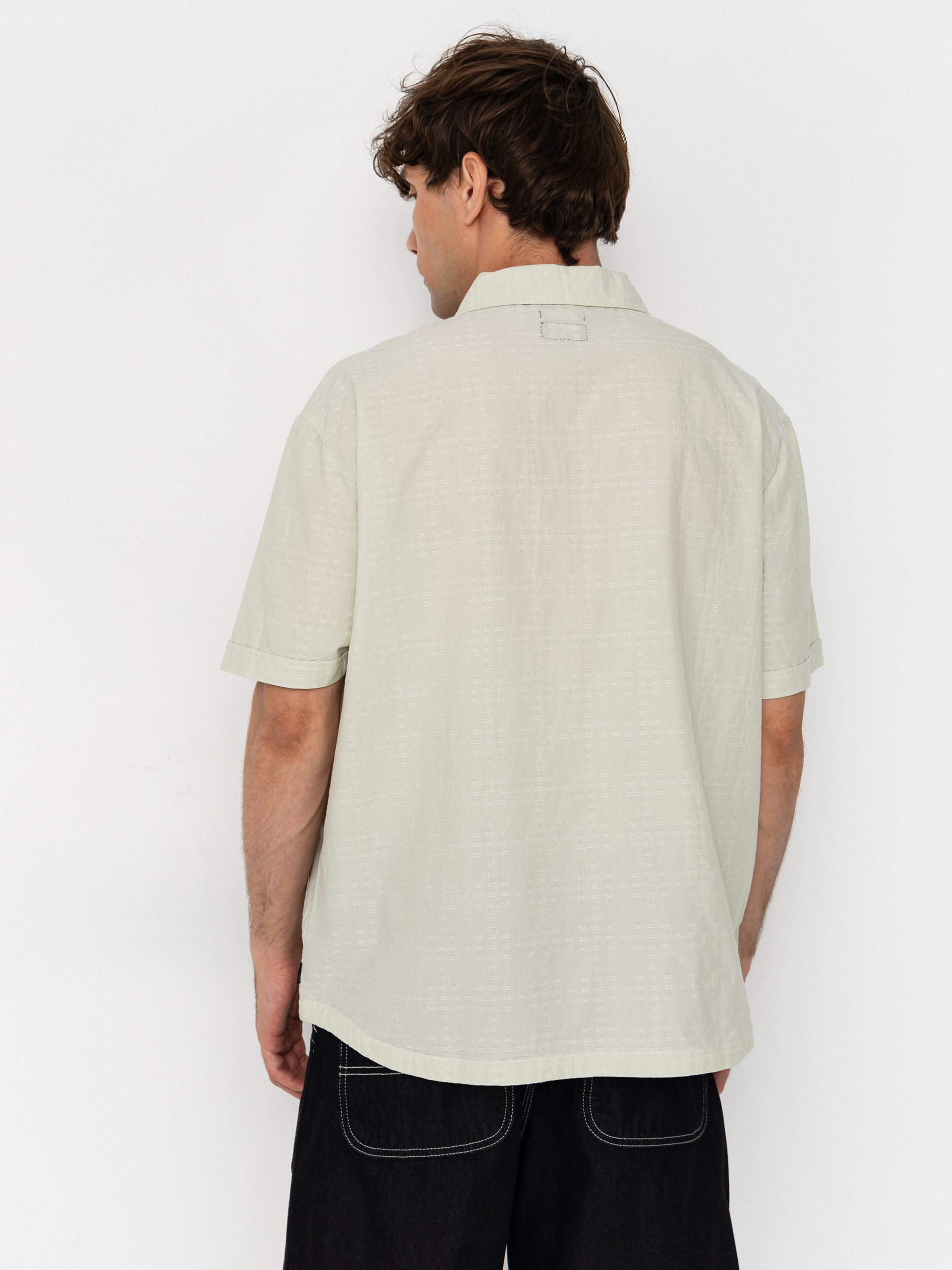 Сорочка Brixton The Vintage (sea foam jacquard check)