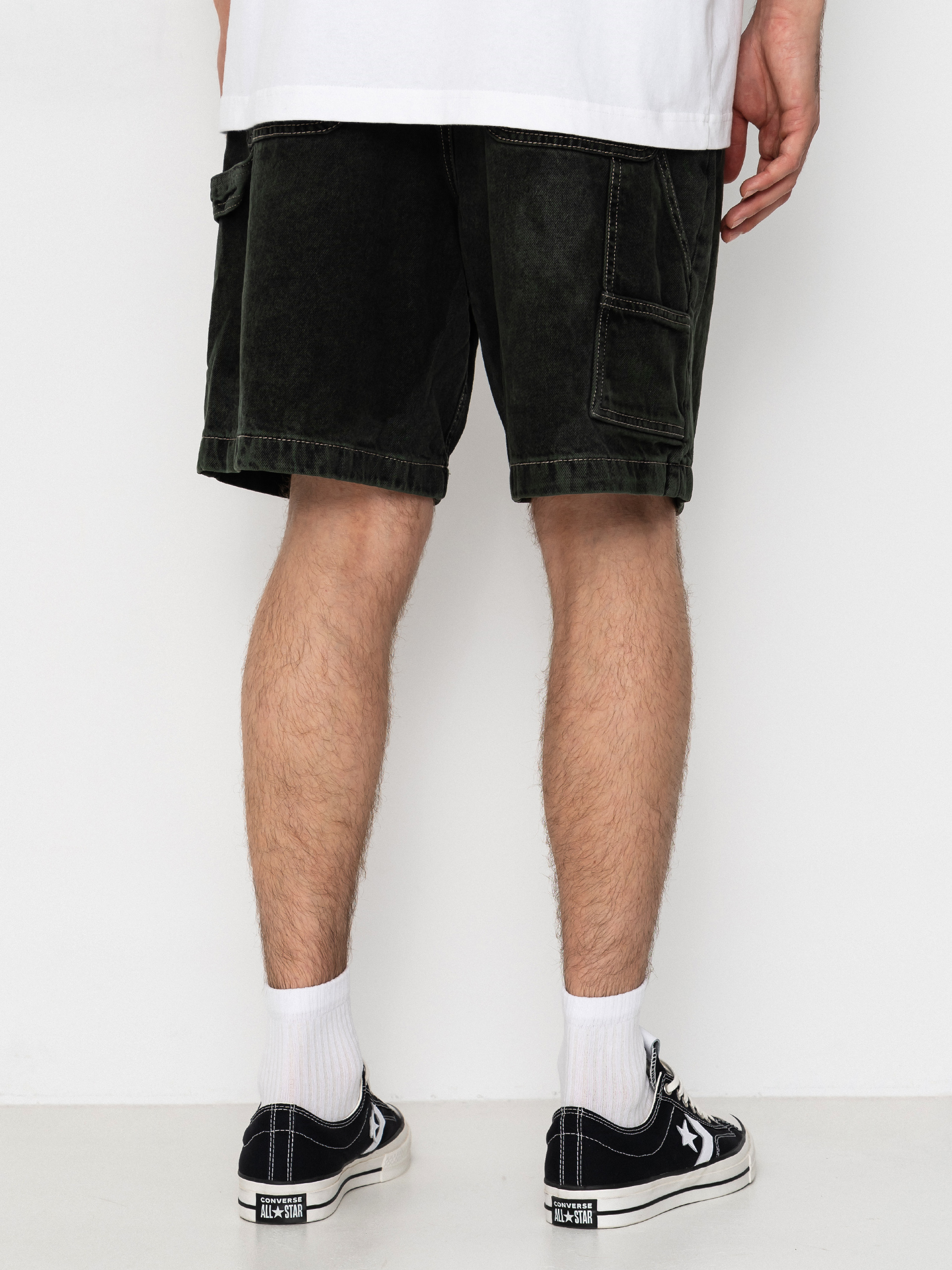 Шорти Element Big Carpenter Denim Wk (black green tint)