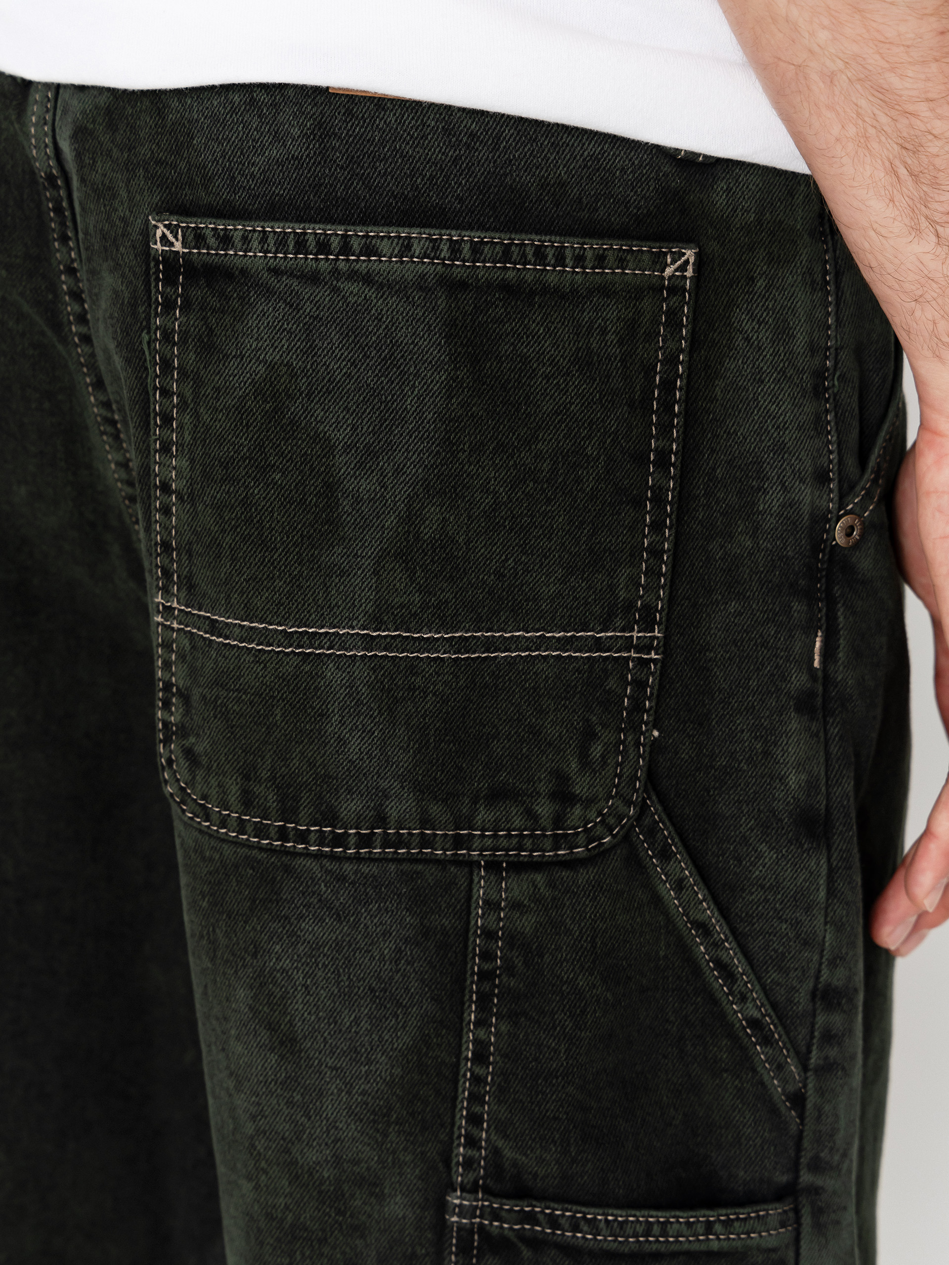 Шорти Element Big Carpenter Denim Wk (black green tint)