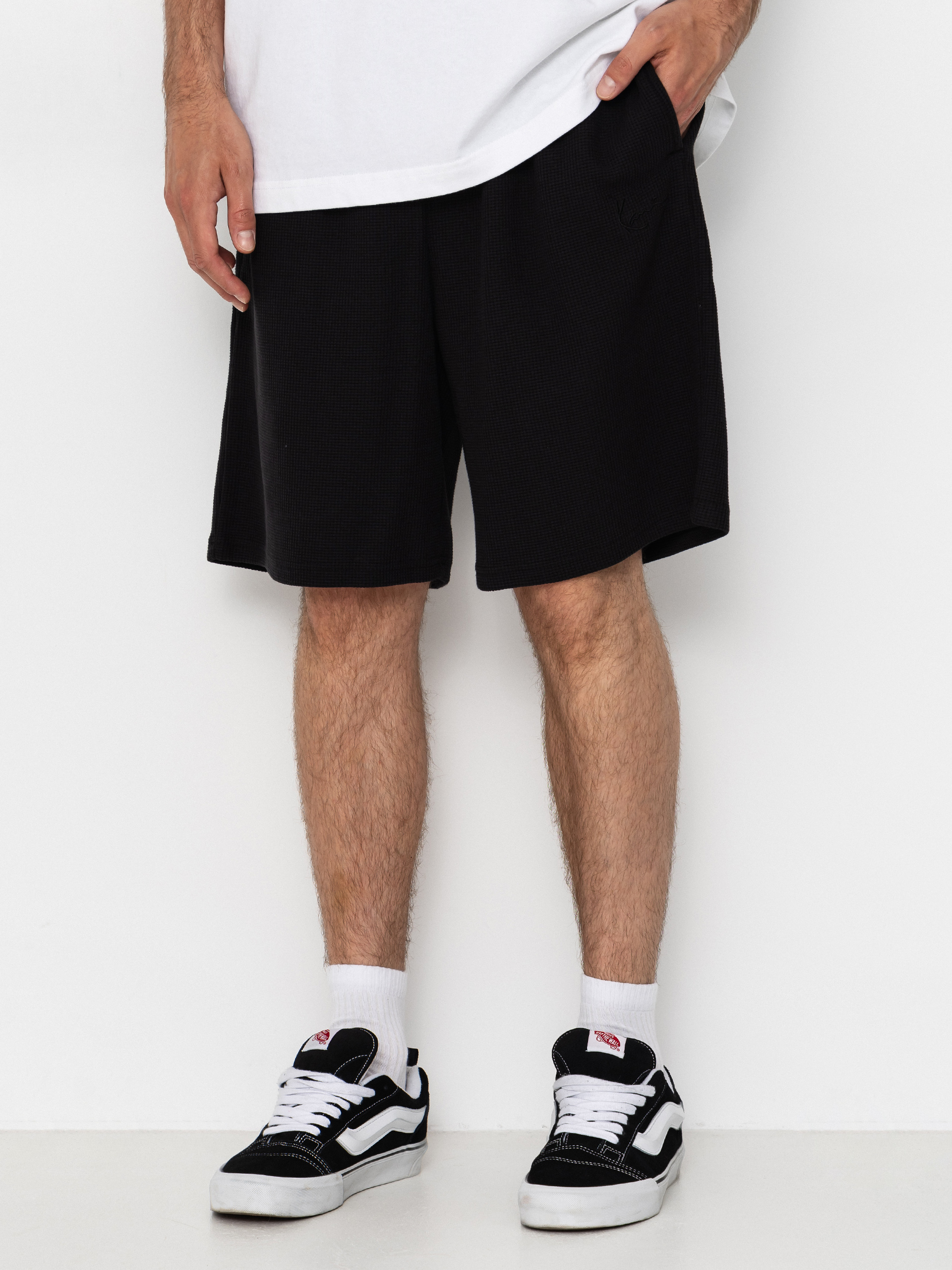 Шорти Karl Kani Signature Waffle (black)