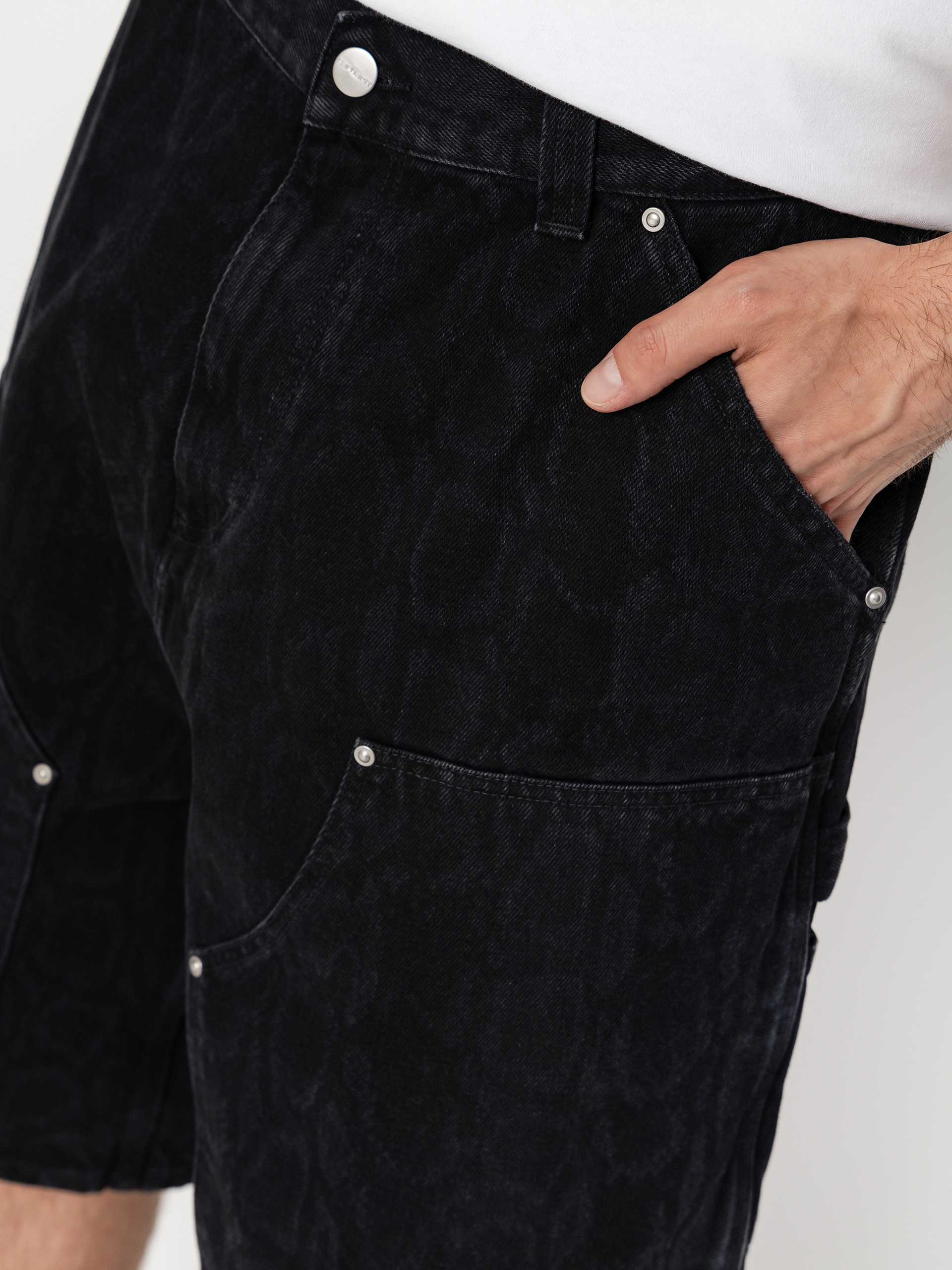 Шорти Carhartt WIP OG Double Knee (snake camo/black)