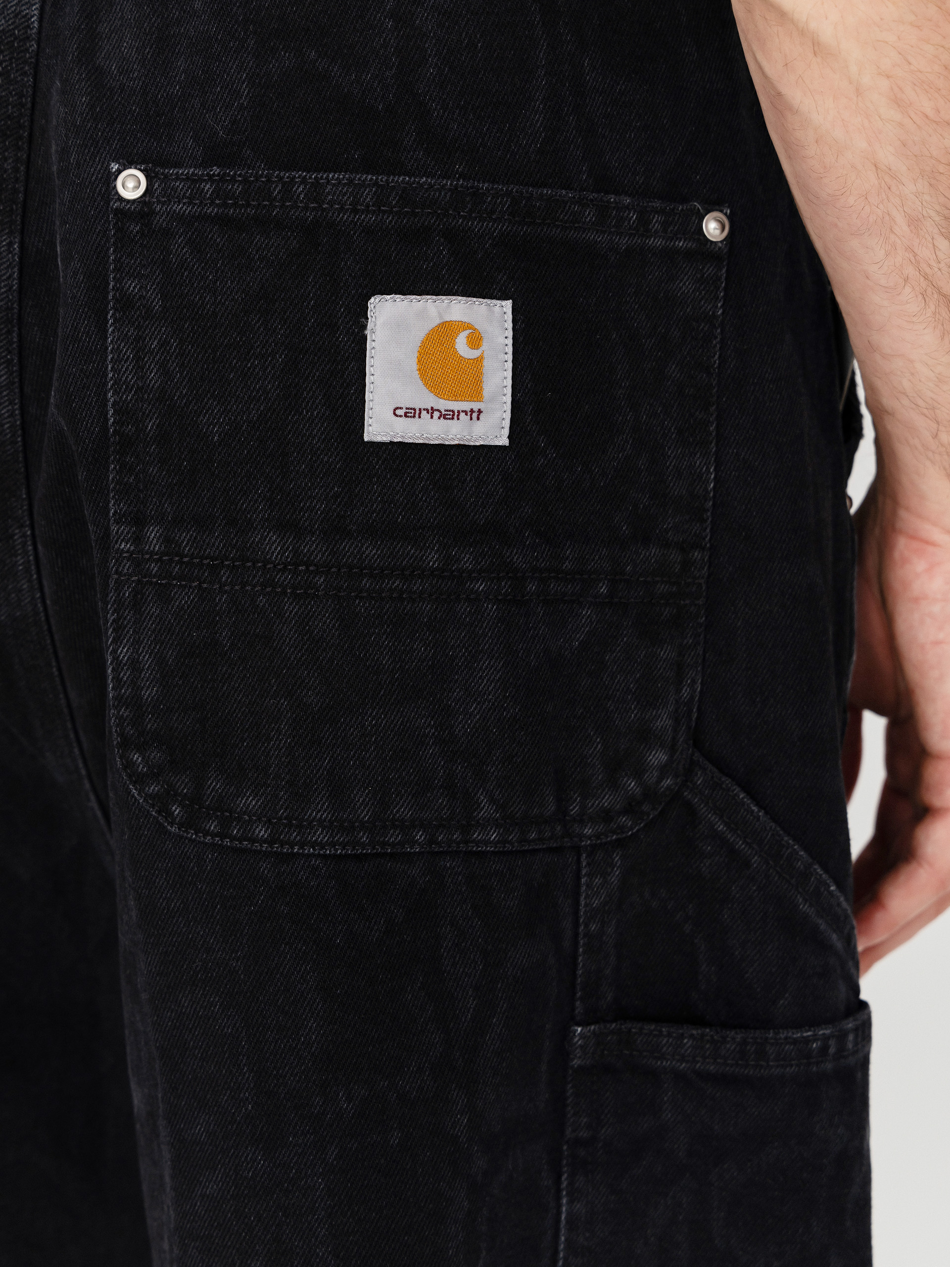 Шорти Carhartt WIP OG Double Knee (snake camo/black)