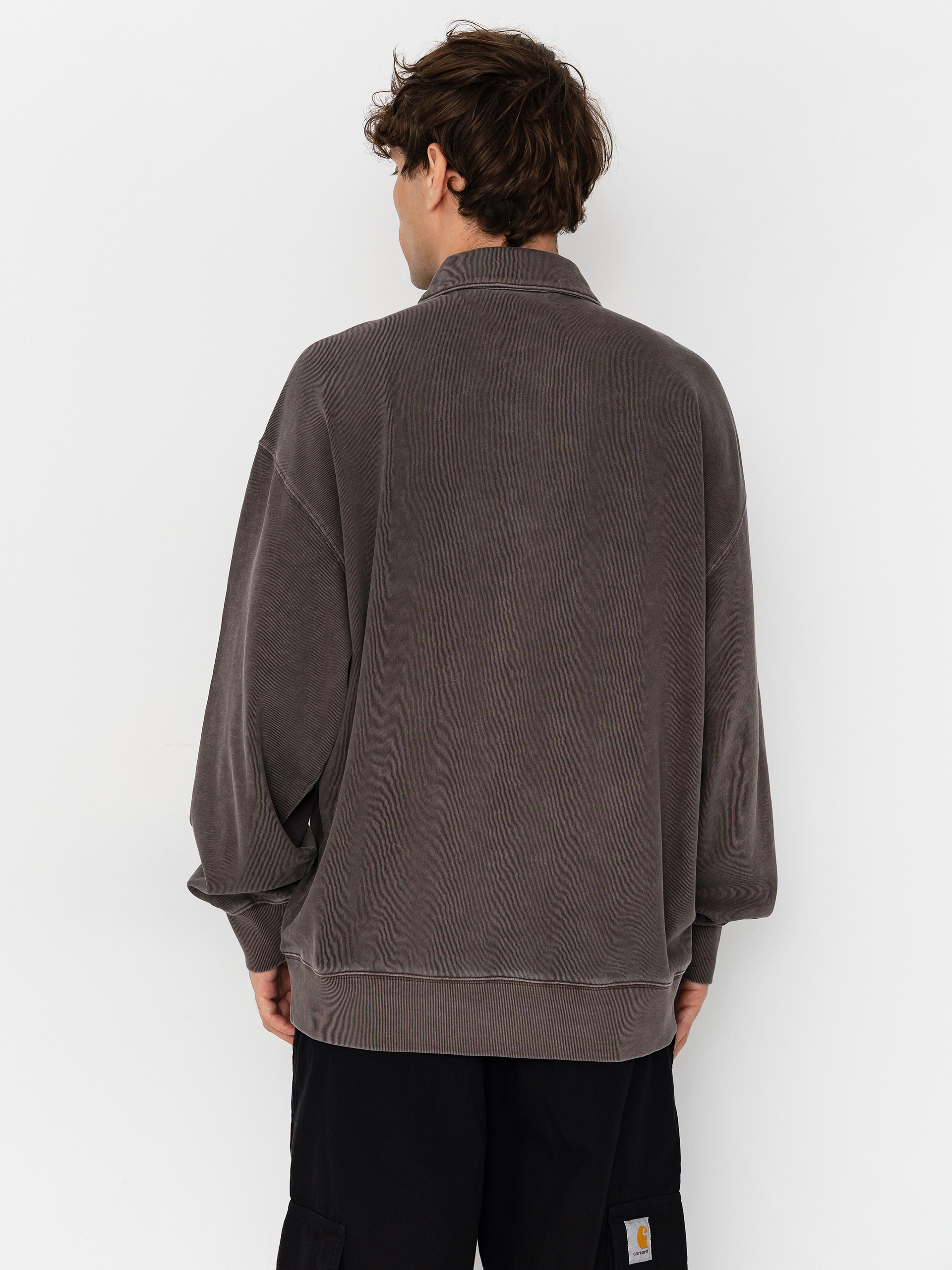 Світшот Carhartt WIP Harper Polo (tobacco)