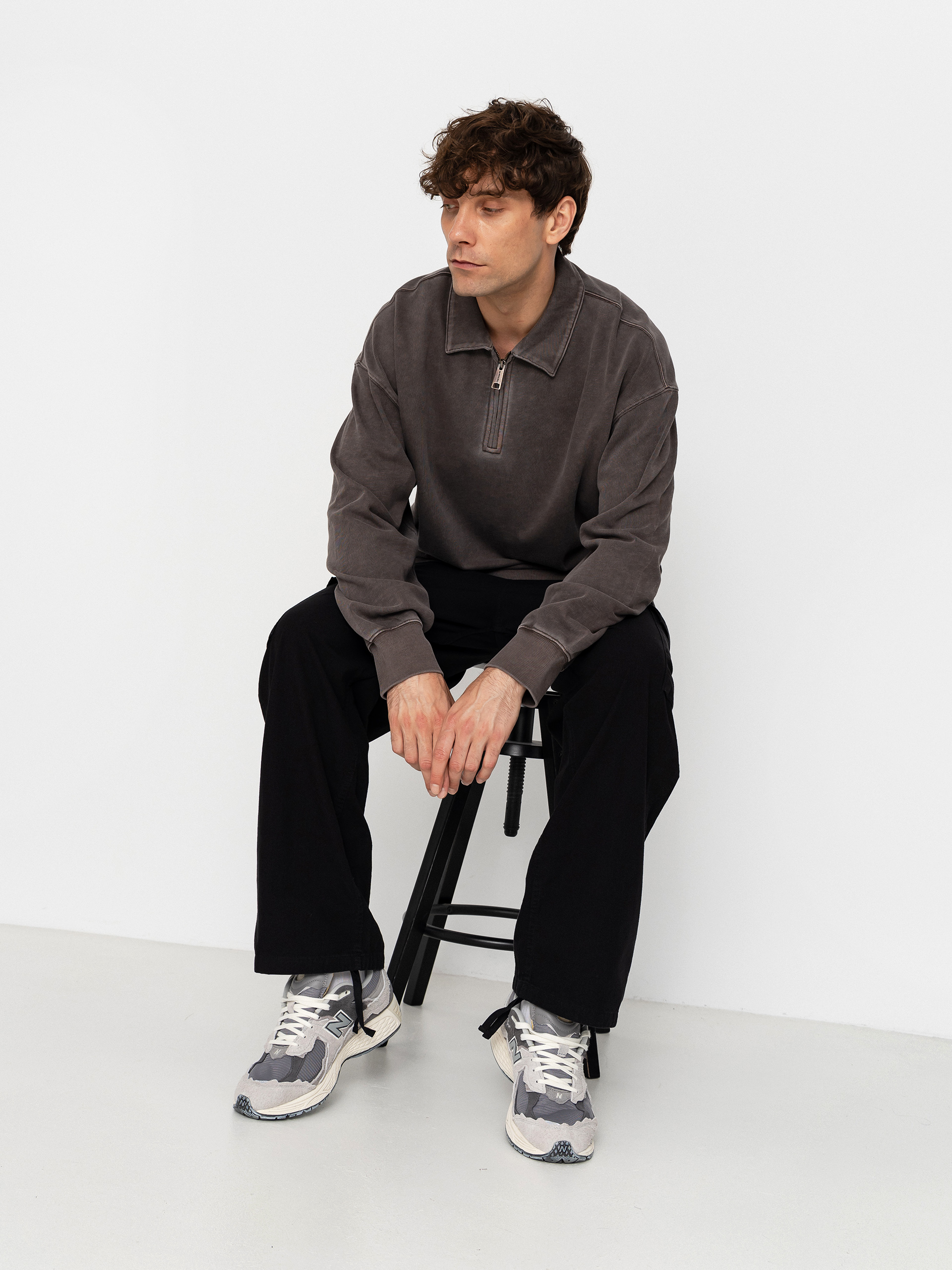 Світшот Carhartt WIP Harper Polo (tobacco)