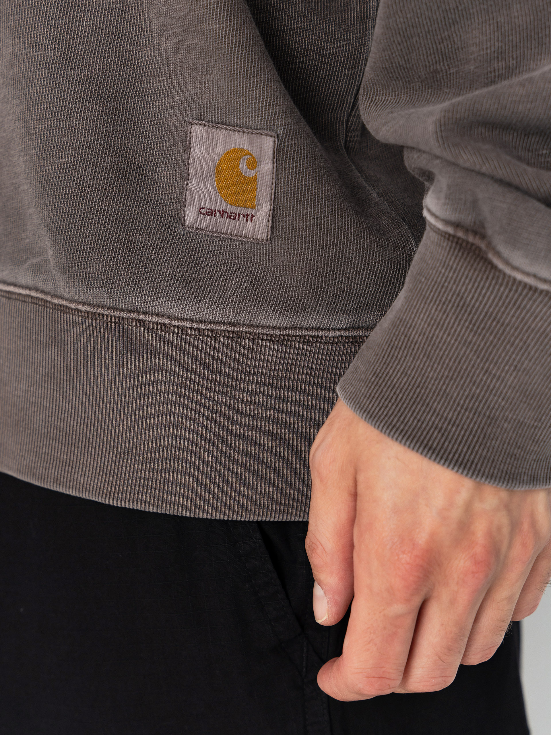 Світшот Carhartt WIP Harper Polo (tobacco)