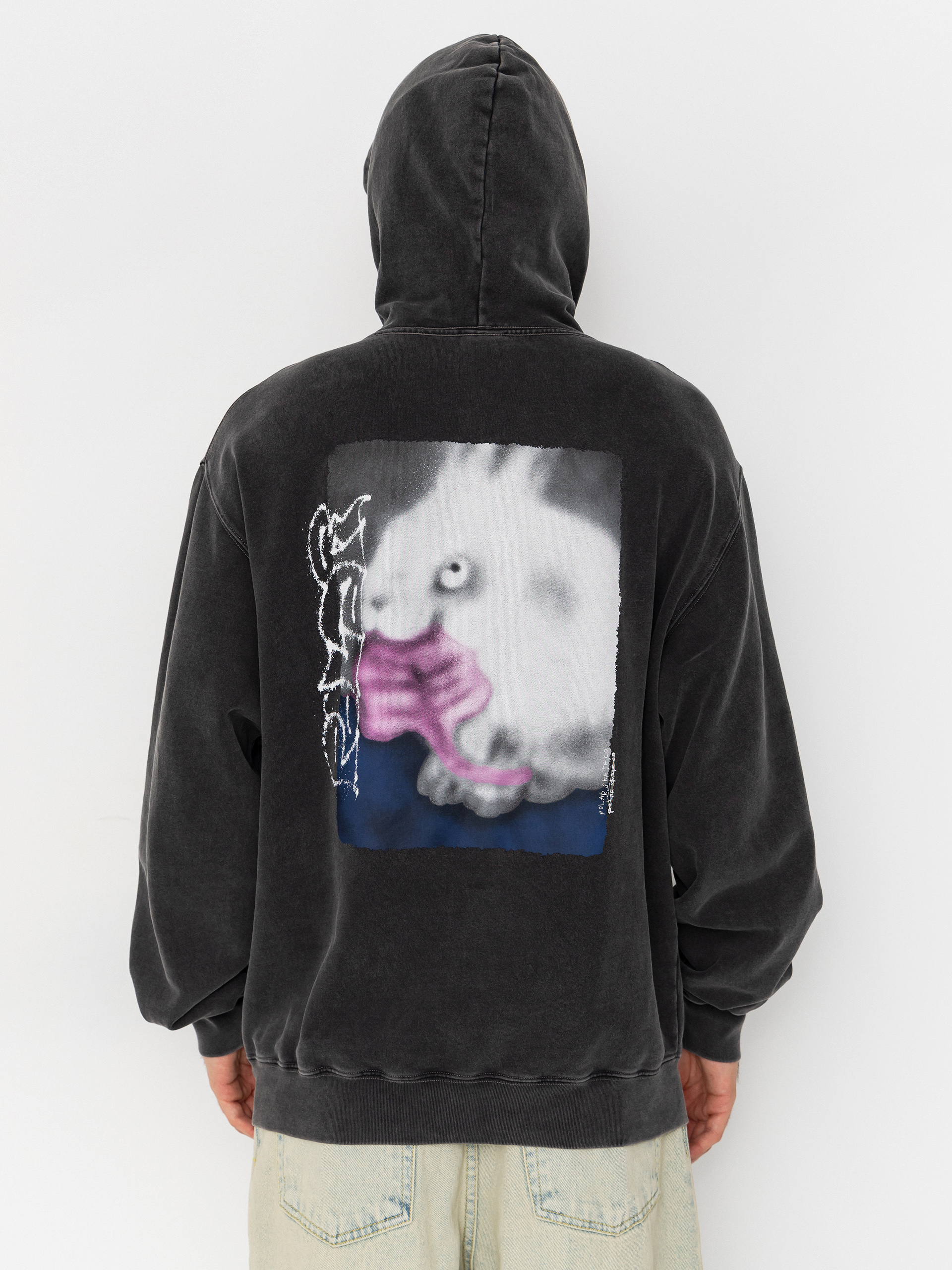 Худі Polar Skate Dave Rabbit HD (silver black)
