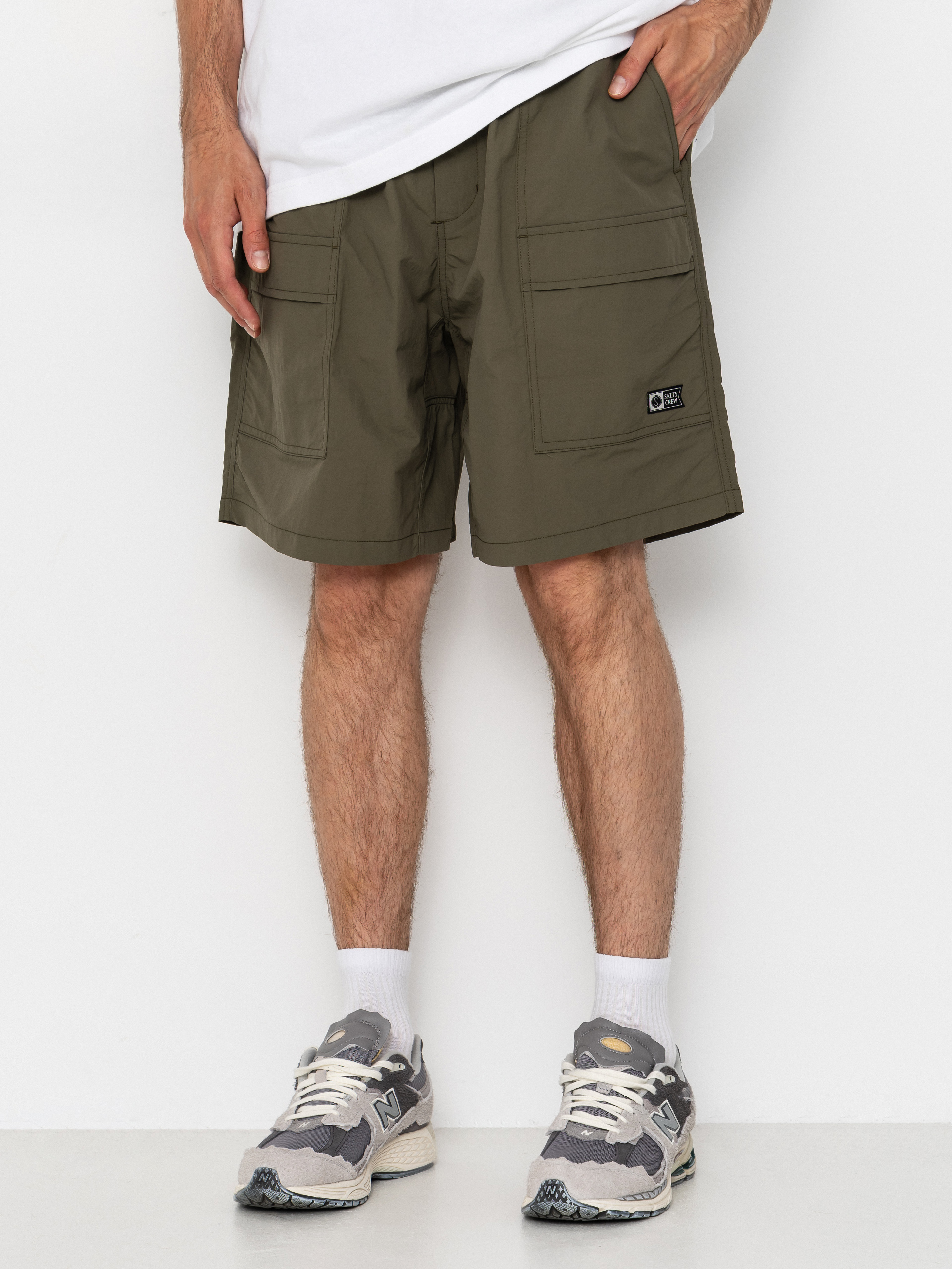 Шорти Salty Crew Raid Packable (dusty olive)