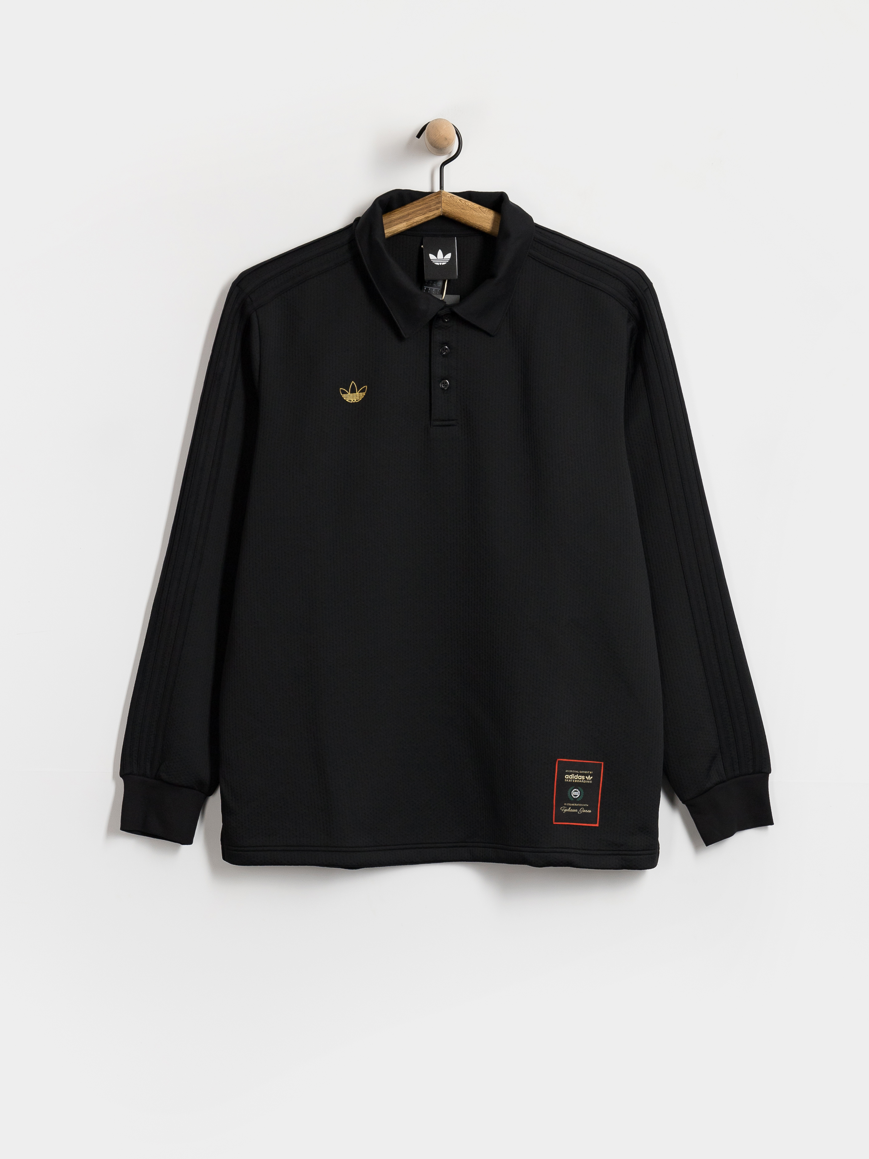 Лонгслів adidas Tysh Rugby (black)