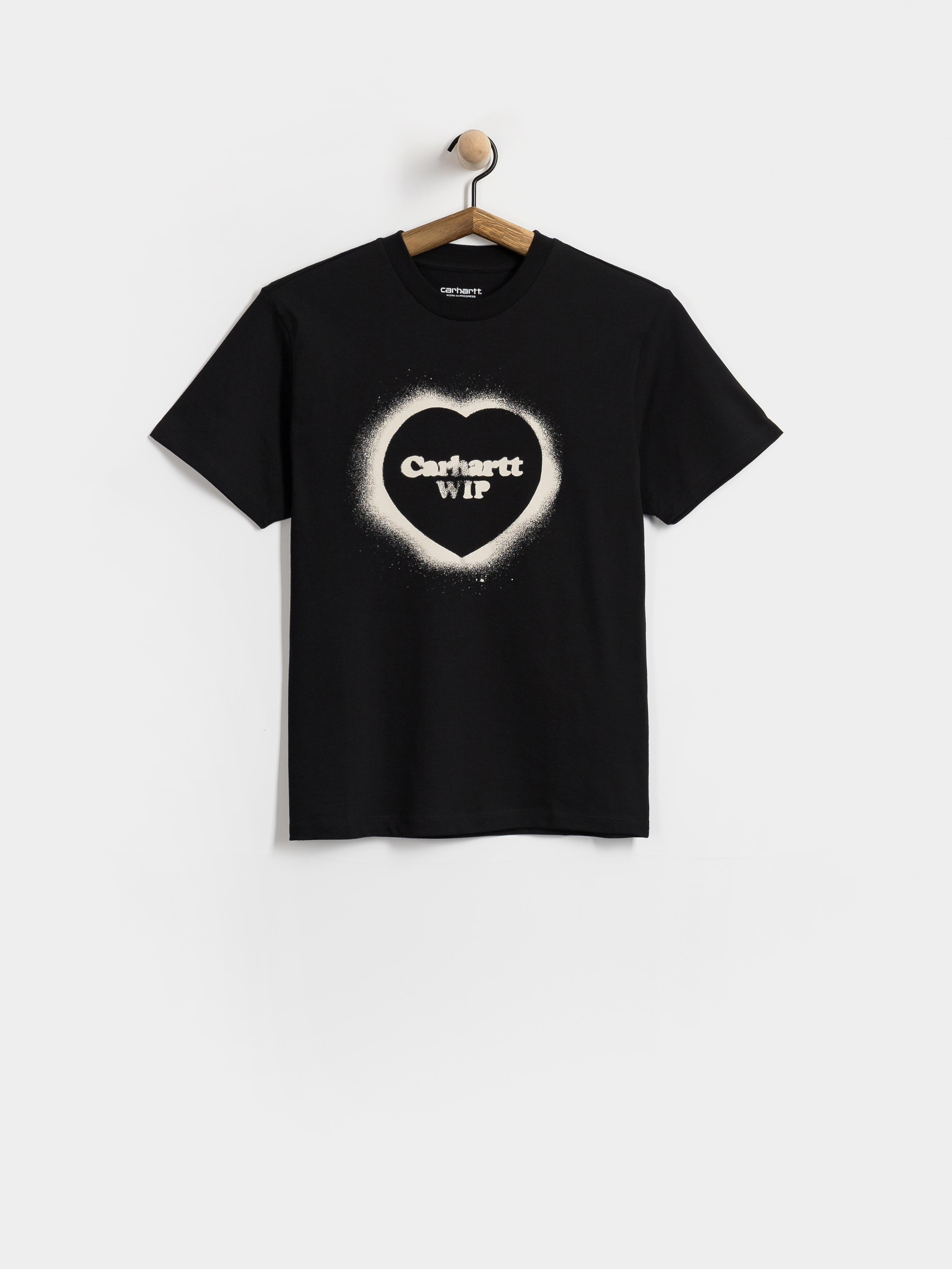 Футболка Carhartt WIP Spray Heart Wmn (black)