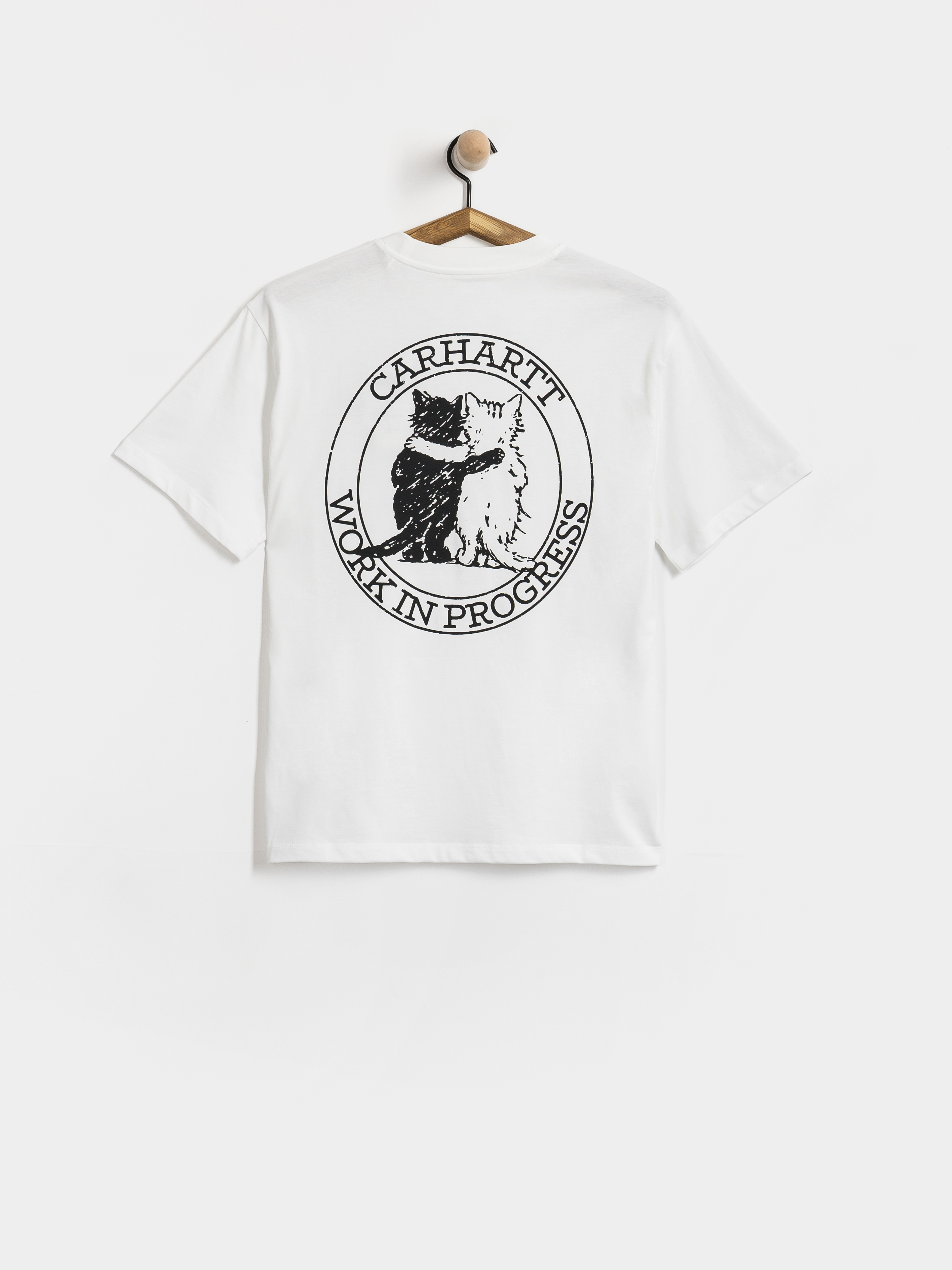 Футболка Carhartt WIP Hugging Cats Wmn (white)