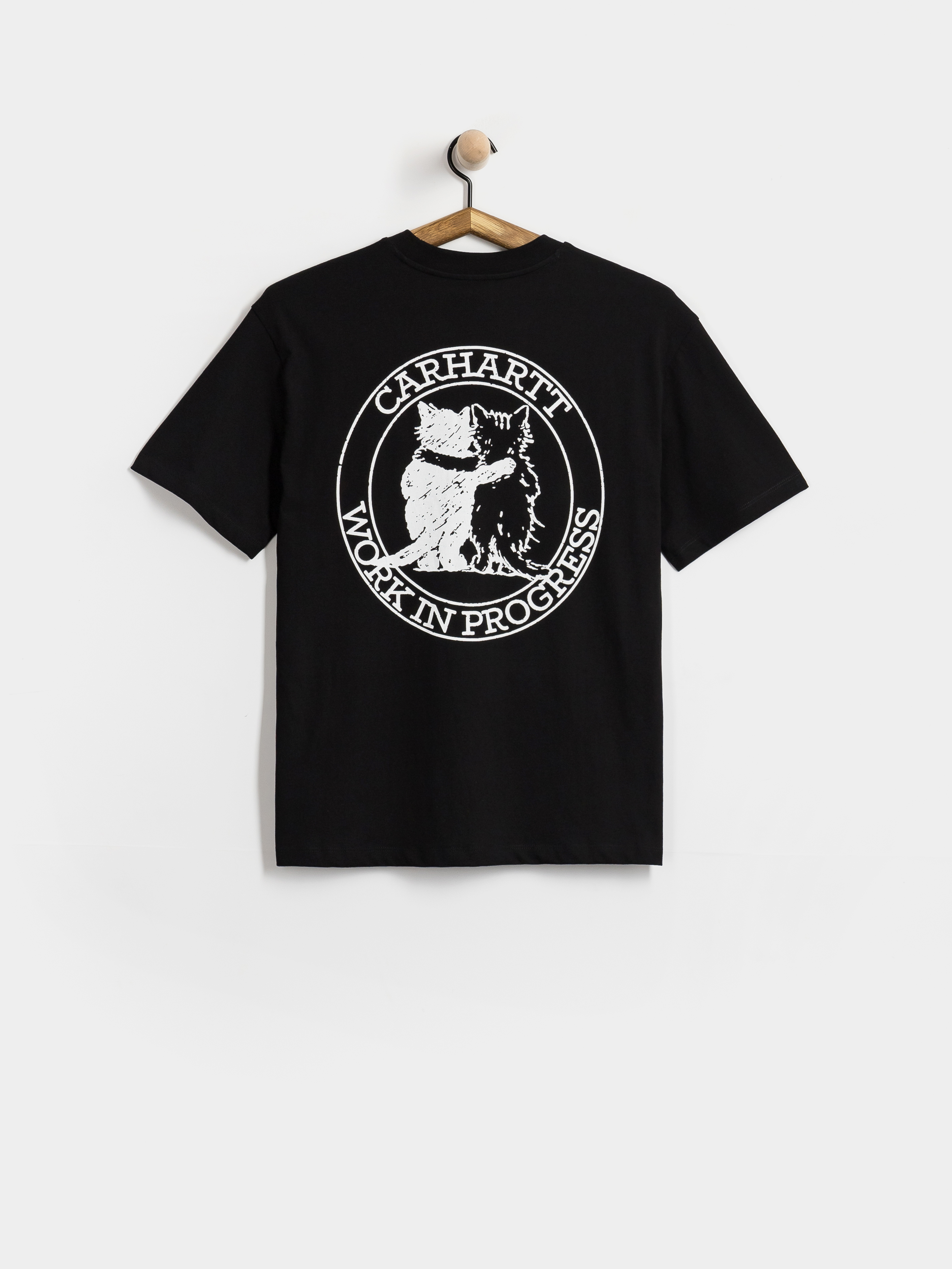 Футболка Carhartt WIP Hugging Cats Wmn (black)