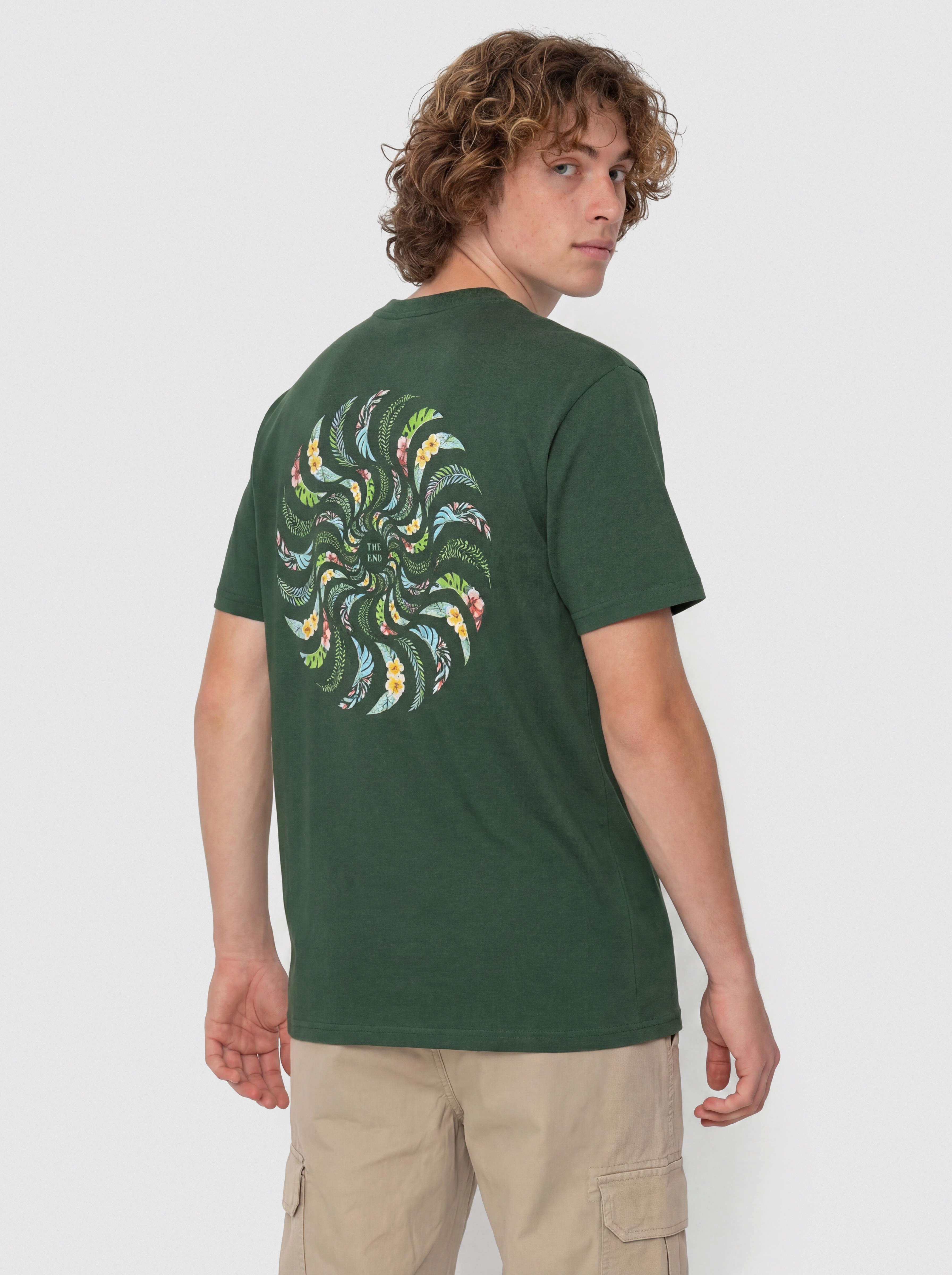 Футболка Spitfire Floral Classic Swirl (forest)