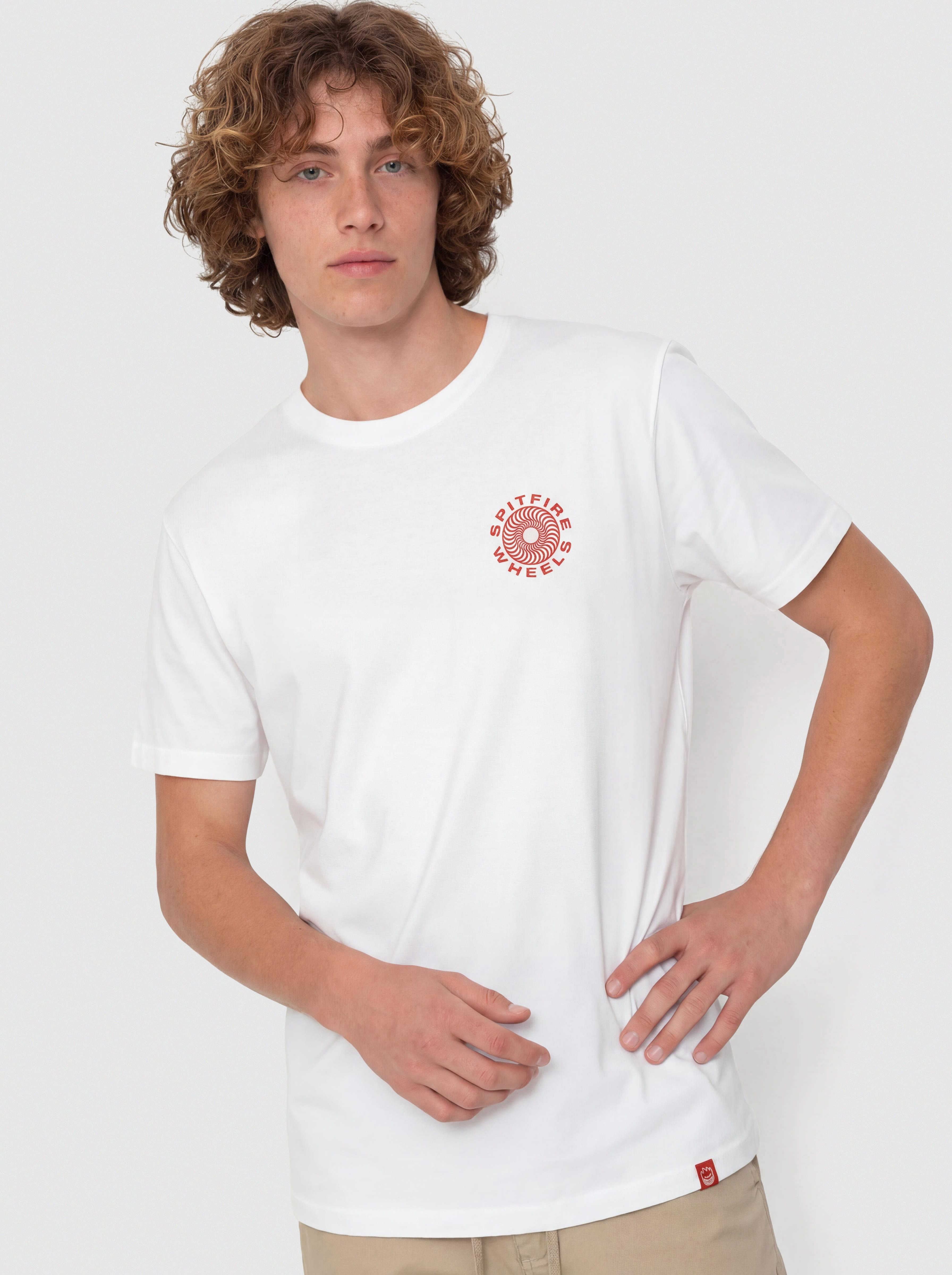 u0424u0443u0442u0431u043eu043bu043au0430 Spitfire Classic 87 Swirl Fill (white w/red black prints)
