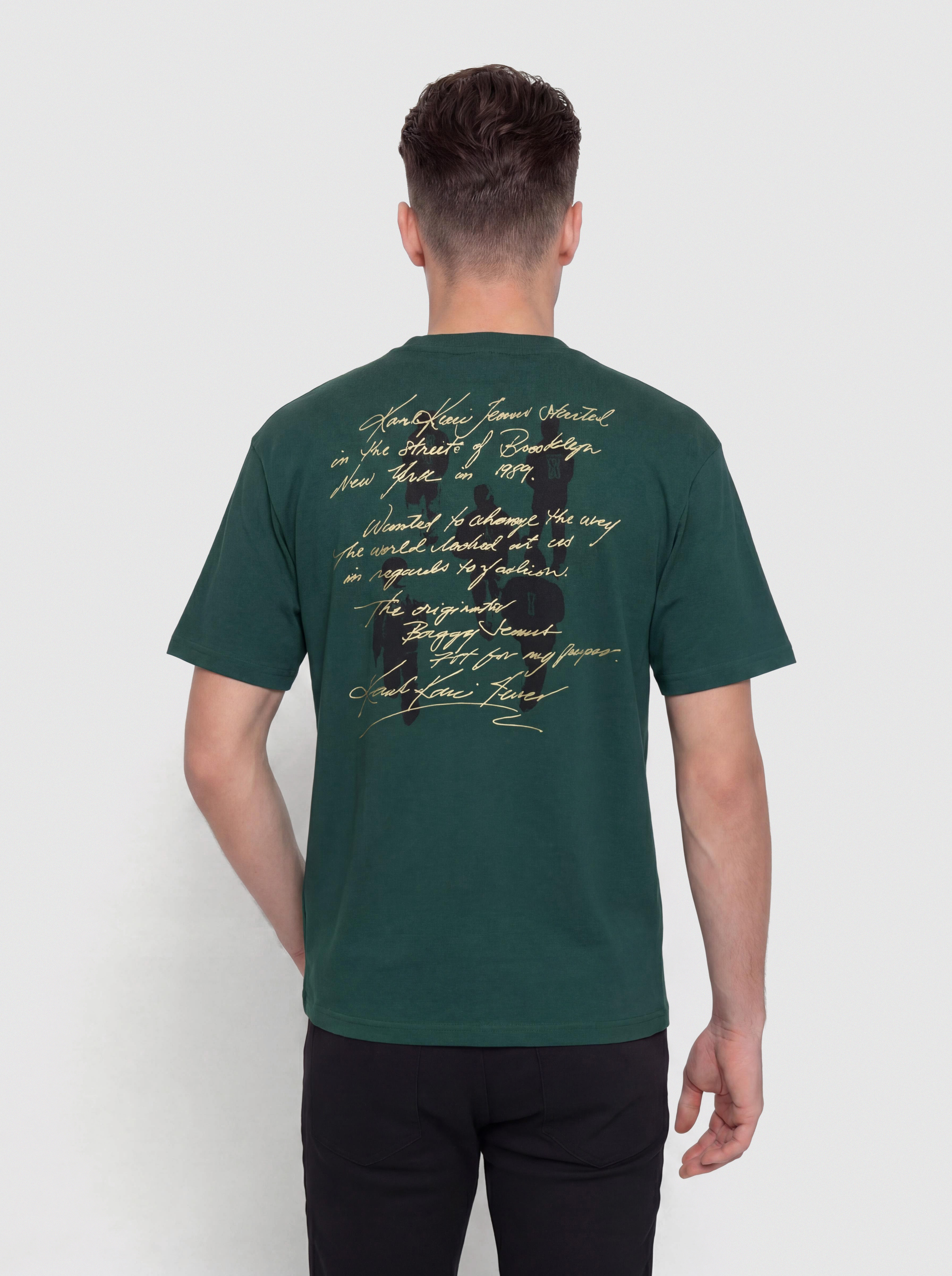 Футболка Karl Kani Signature Washed Oversized (green)